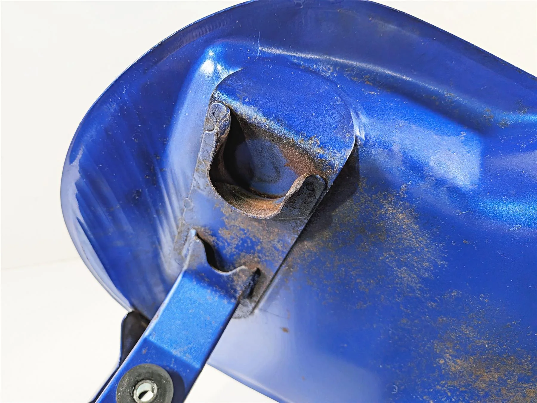 2005 Kawasaki EN500 Vulcan Blue Fuel Gas Petrol Tank - Clean Inside 51083-5314 - Image 6