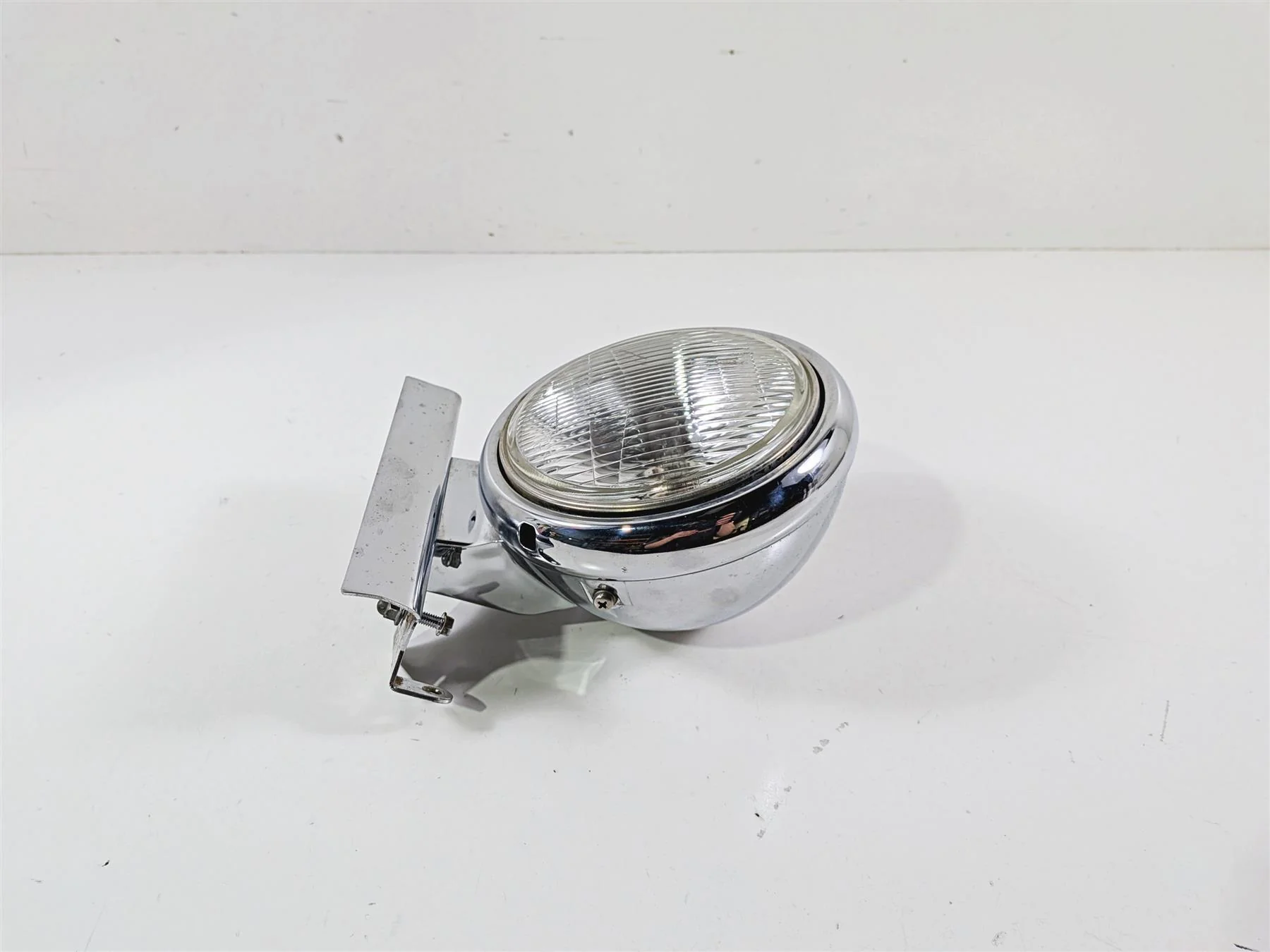 2005 Kawasaki EN500 Vulcan Chrome Head Light Lamp Headlight & Mount  23005-1149 - Image 6