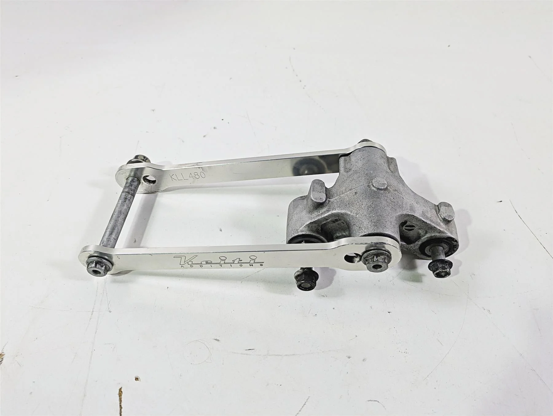 2005 Kawasaki ZX1000 ZX10R Ninja 9.5" Keiti Additions Shock Link Set KLL480 - Image 3