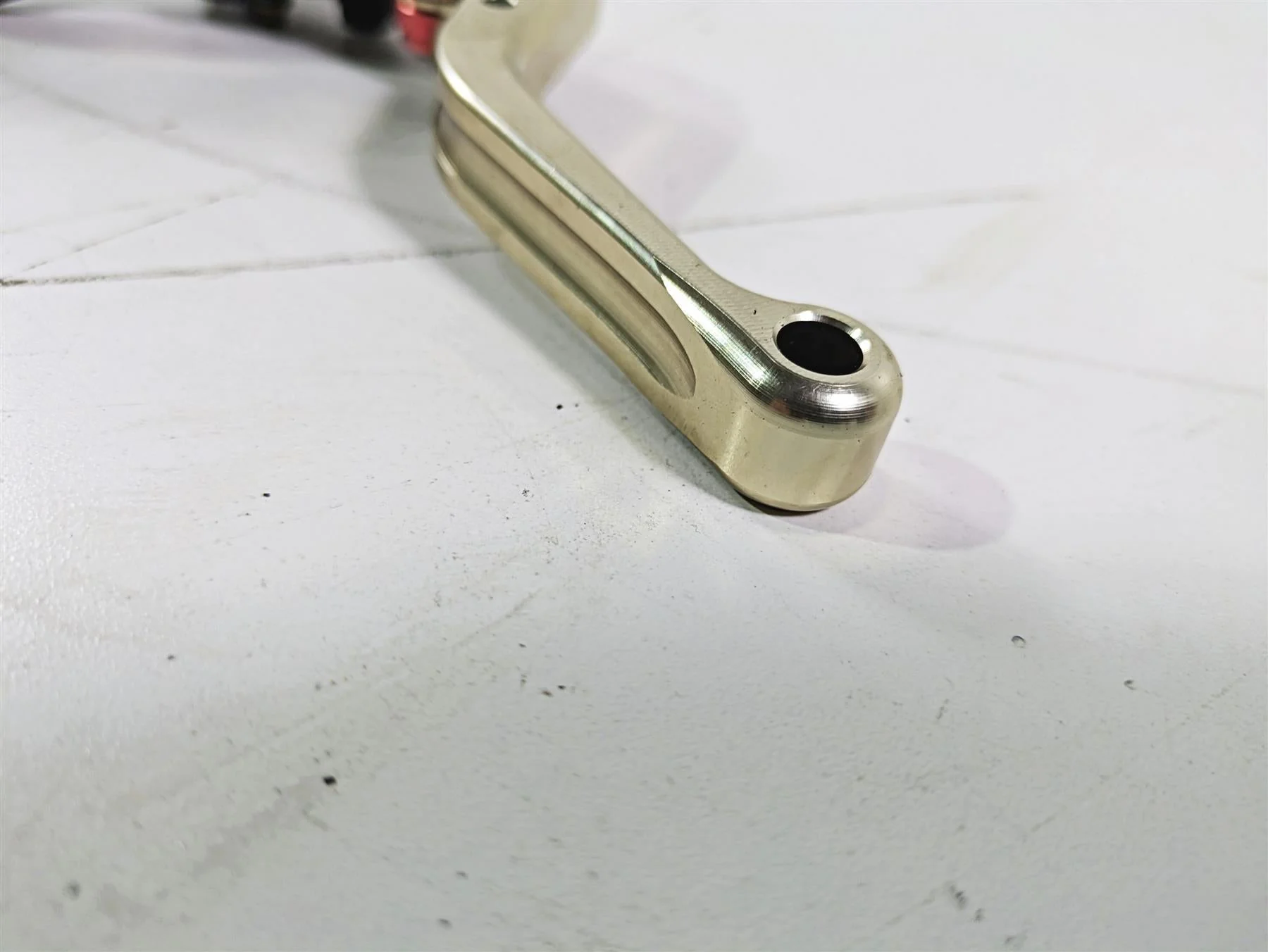 2005 Kawasaki ZX1000 ZX10R Ninja Clutch Perch & Master Cylinder -Read 43015-0031 - Image 8