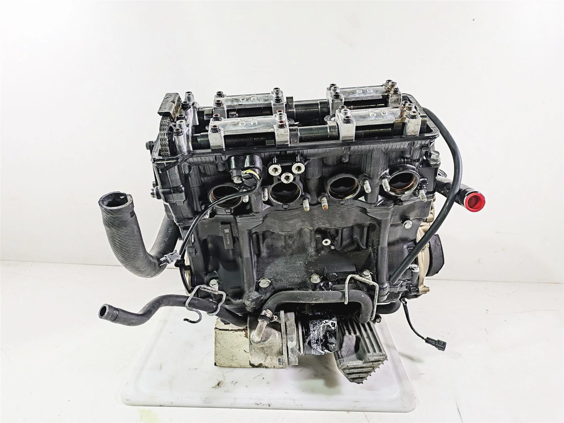 2005 Kawasaki ZX1000 ZX10R Ninja Engine Motor Crankcase - Read 14001-0058 - Image 4