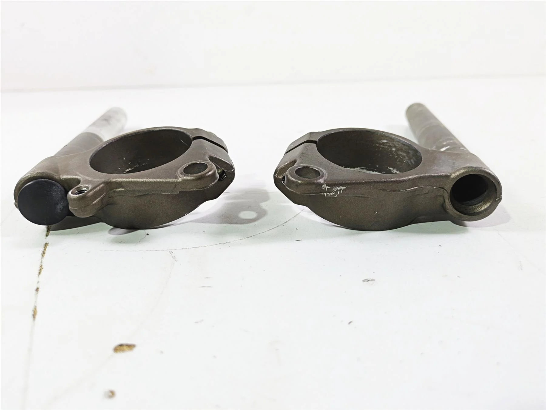 2005 Kawasaki ZX1000 ZX10R Ninja Handlebar Handle Bar Set 46003-0045 46003-0046 - Image 12
