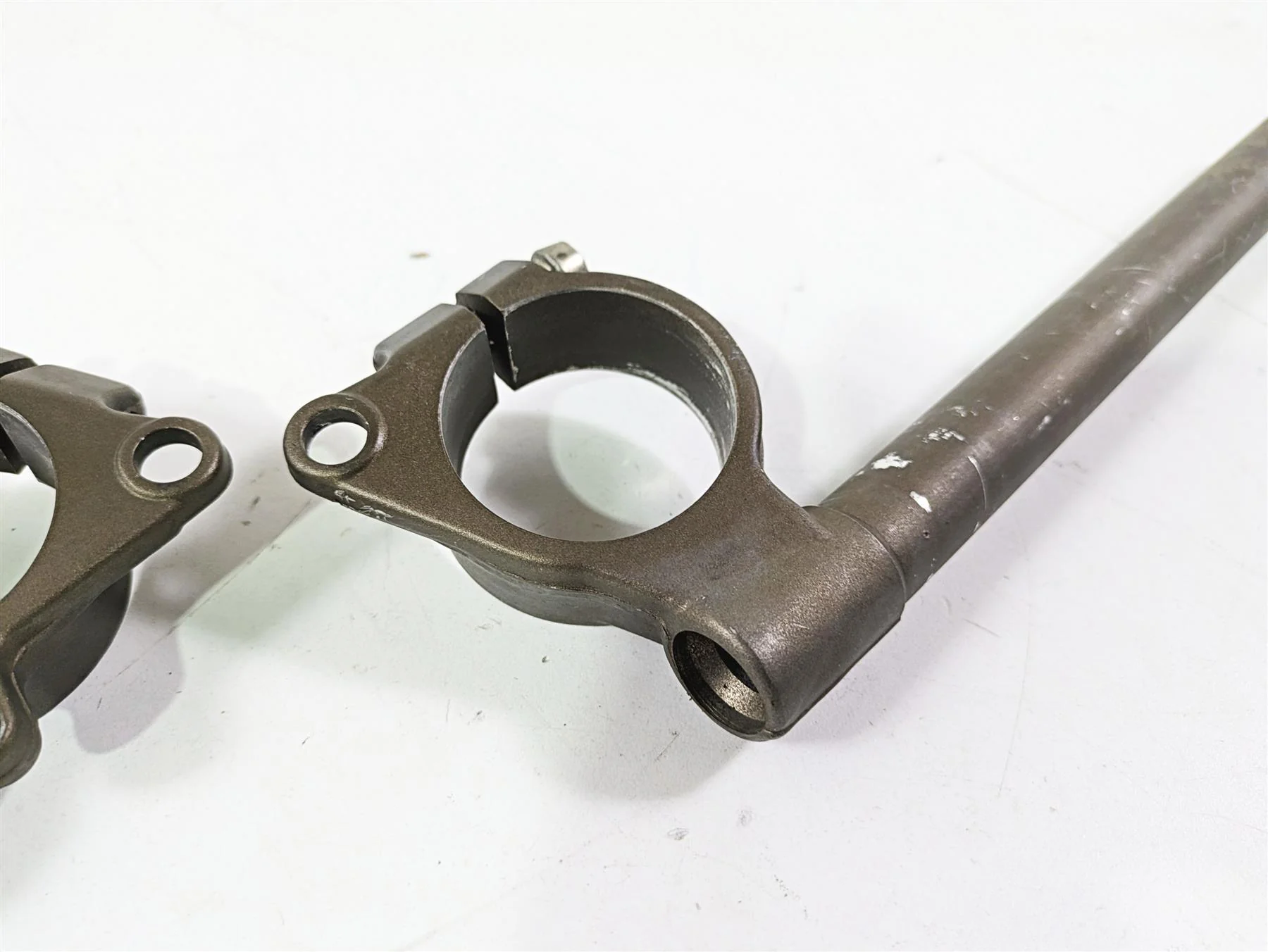 2005 Kawasaki ZX1000 ZX10R Ninja Handlebar Handle Bar Set 46003-0045 46003-0046 - Image 8