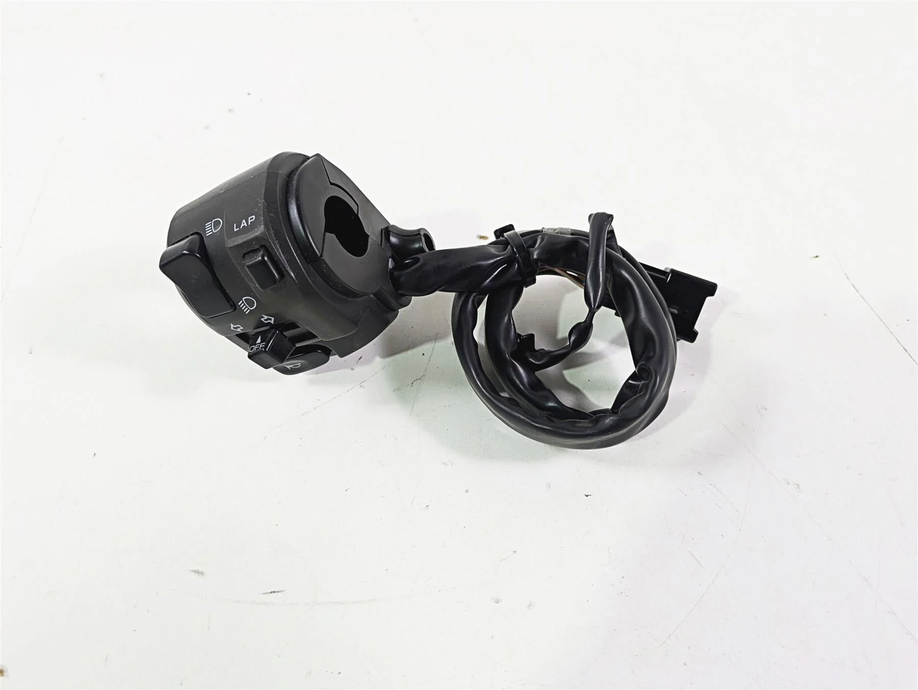 2005 Kawasaki ZX1000 ZX10R Ninja Left Hand Turn Signal Control Switch 46091-0116