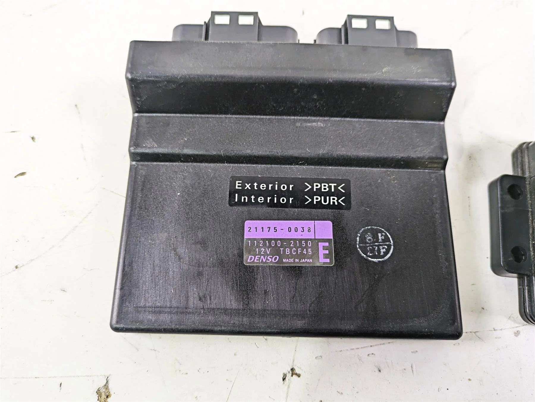 2005 Kawasaki ZX12R Ninja Cdi Ecu Ecm Control Module & Junction Box 21175-0038 - Image 6