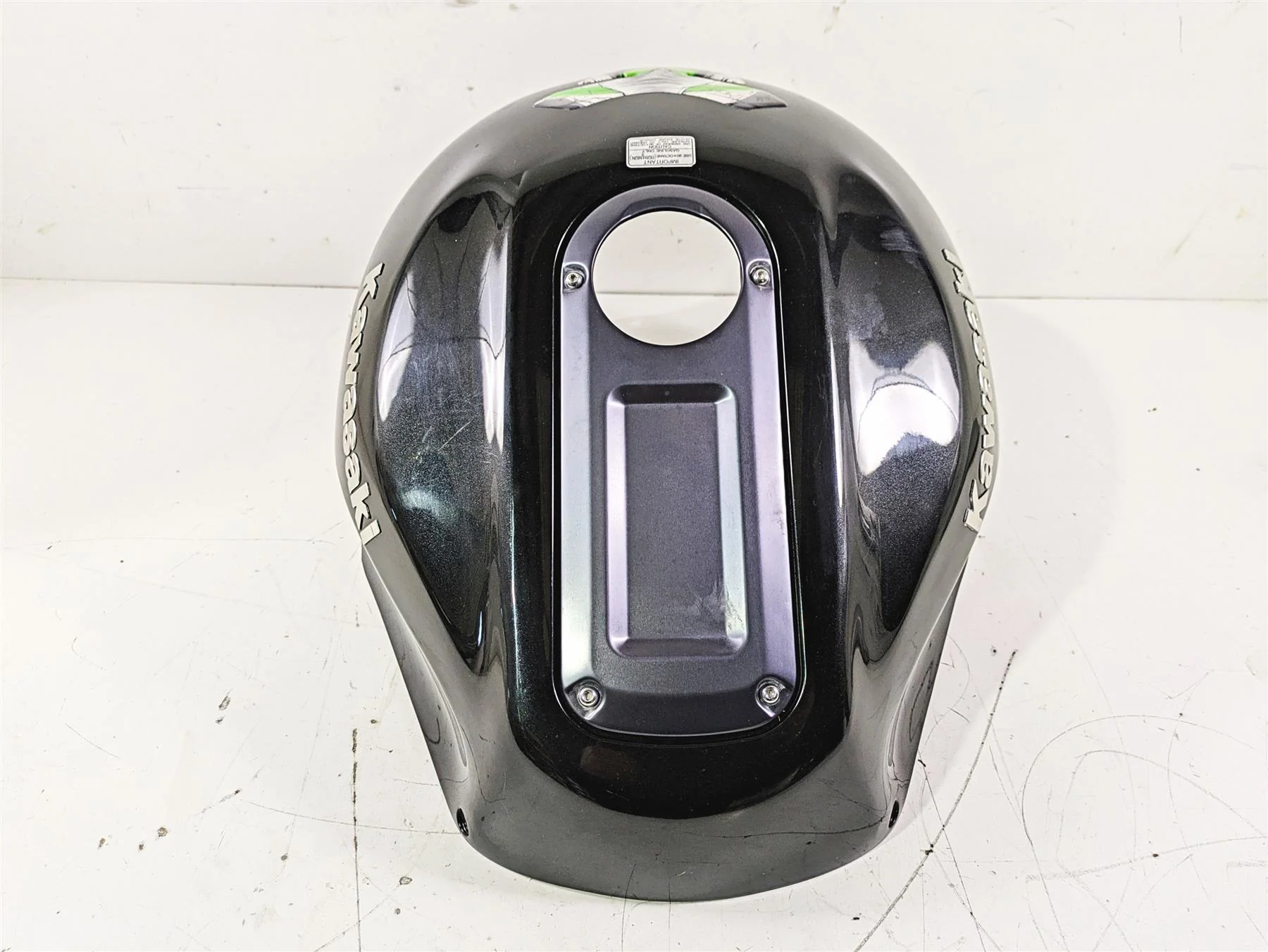 2005 Kawasaki ZX12R Ninja Fuel Gas Petrol Tank Cover Fairing 51026-1051 - Image 3