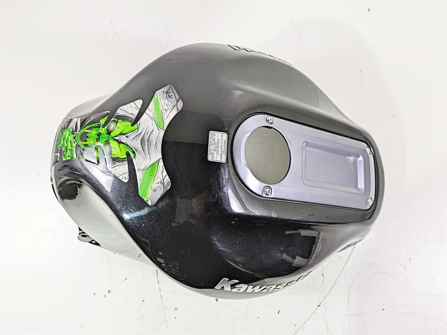 2005 Kawasaki ZX12R Ninja Fuel Gas Petrol Tank Cover Fairing 51026-1051 - Image 6