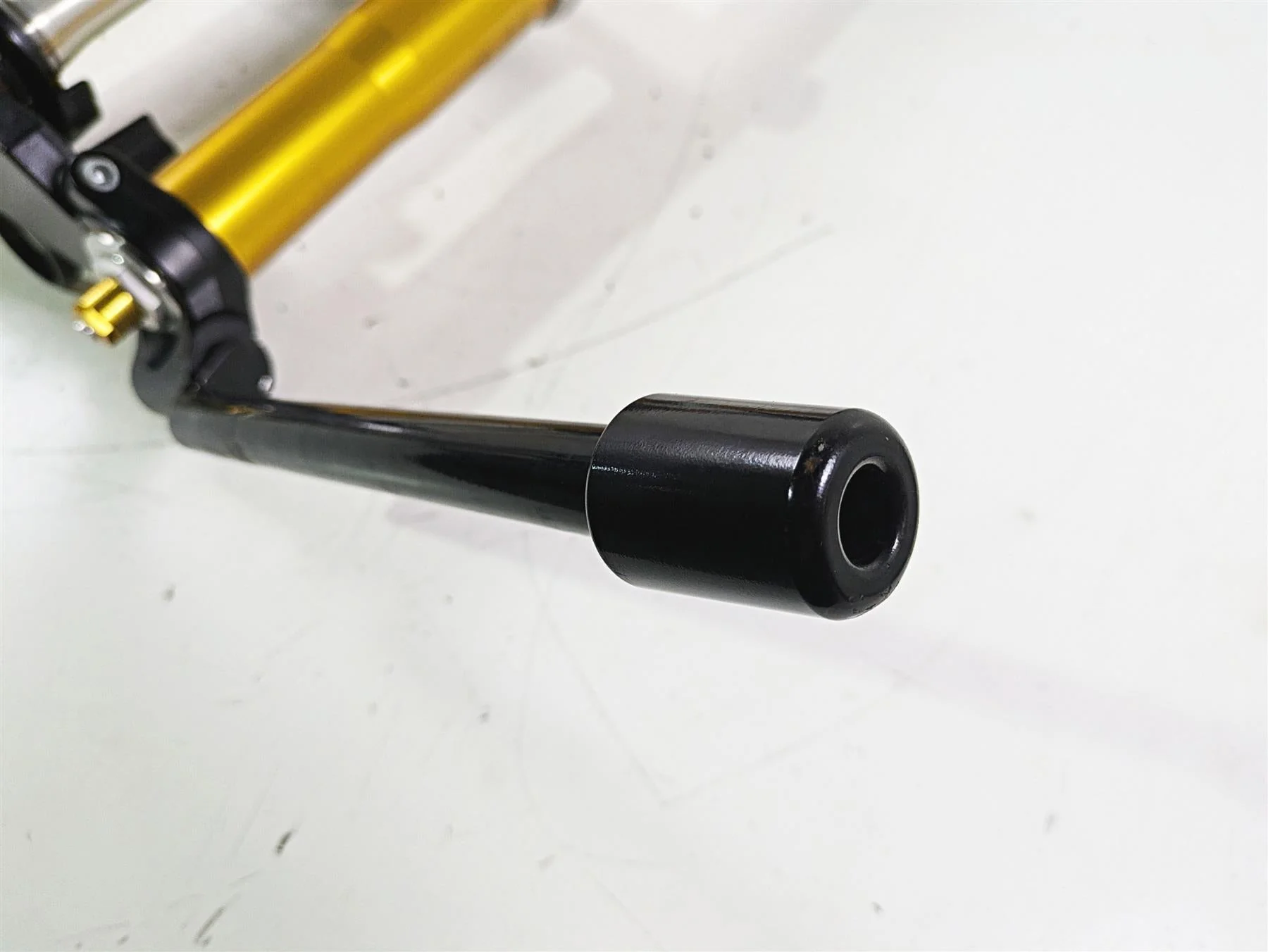 2005 Kawasaki ZX12R Ninja Full Front End Fork Leg Triple Tree Set 44075-0017 - Image 10