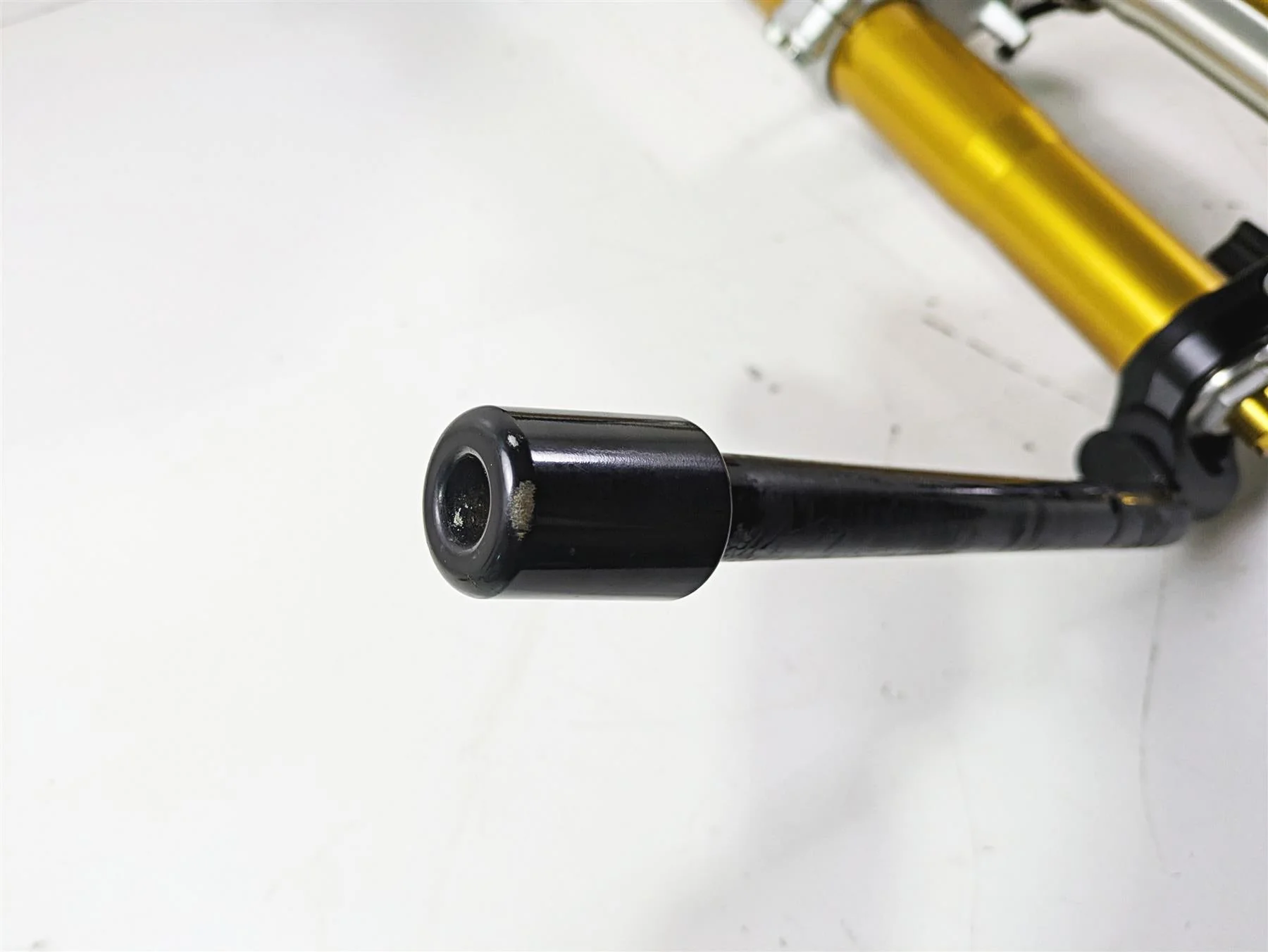 2005 Kawasaki ZX12R Ninja Full Front End Fork Leg Triple Tree Set 44075-0017 - Image 11
