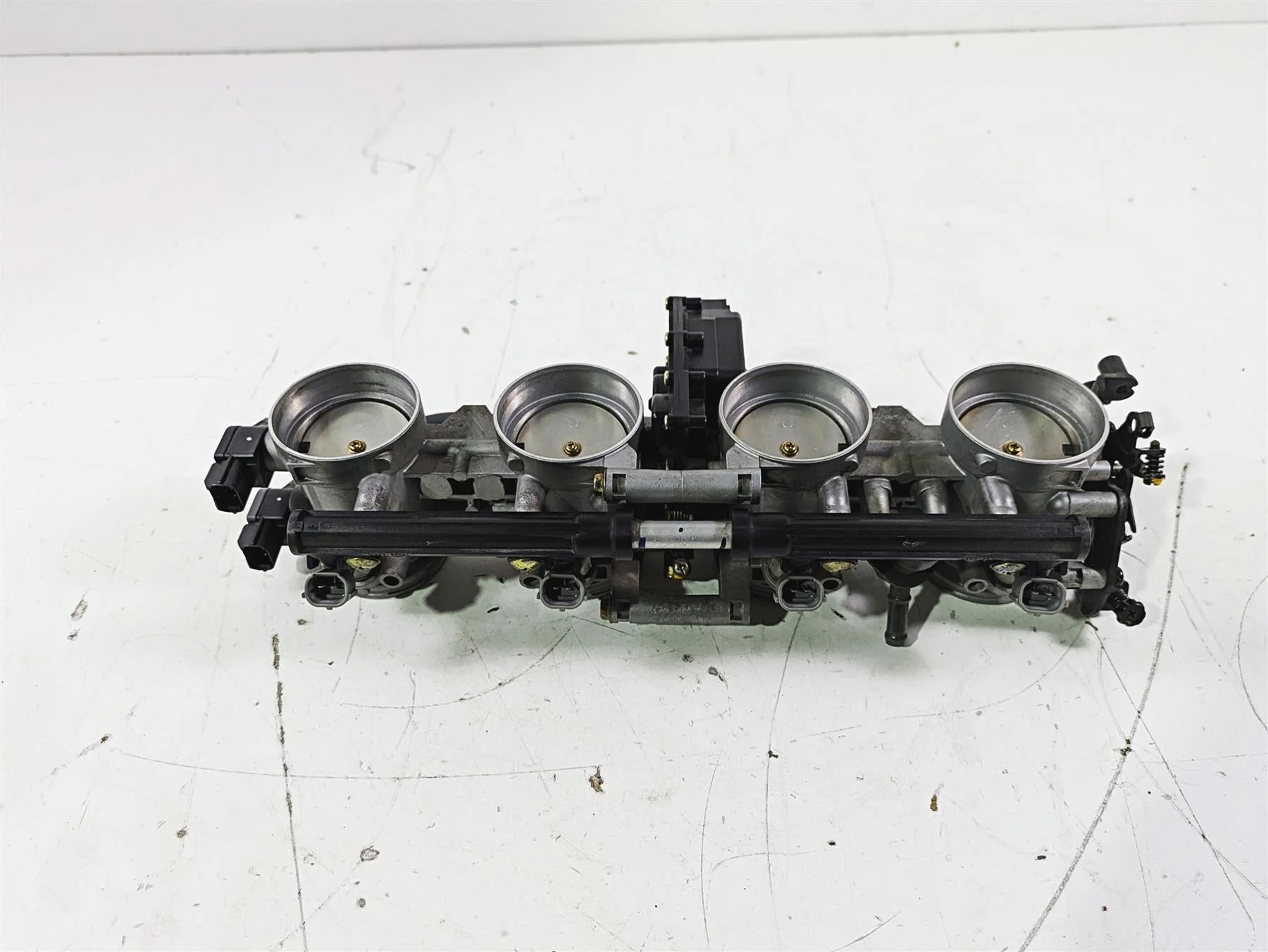 2005 Kawasaki ZX12R Ninja Keihin Throttle Body Fuel Injection 16163-0043