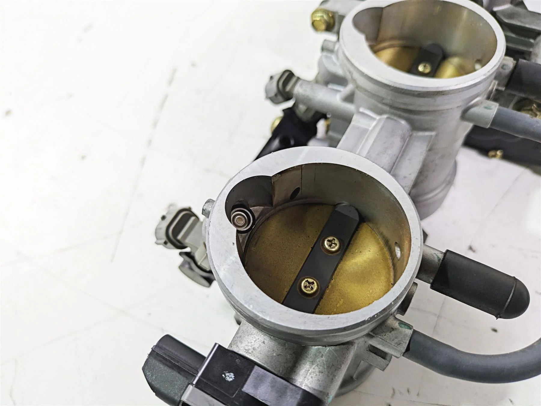 2005 Kawasaki ZX12R Ninja Keihin Throttle Body Fuel Injection 16163-0043 - Image 10