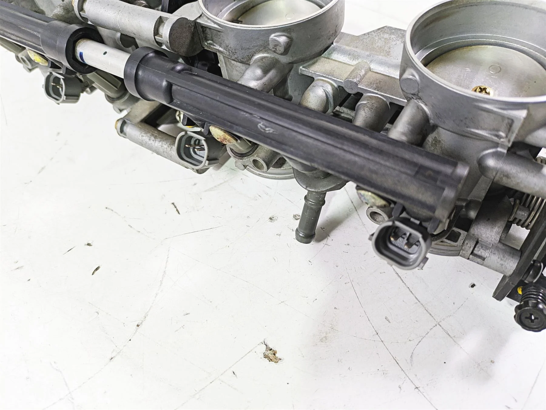 2005 Kawasaki ZX12R Ninja Keihin Throttle Body Fuel Injection 16163-0043 - Image 5