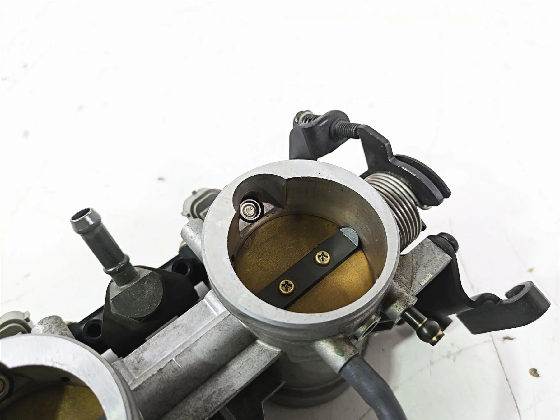 2005 Kawasaki ZX12R Ninja Keihin Throttle Body Fuel Injection 16163-0043 - Image 7