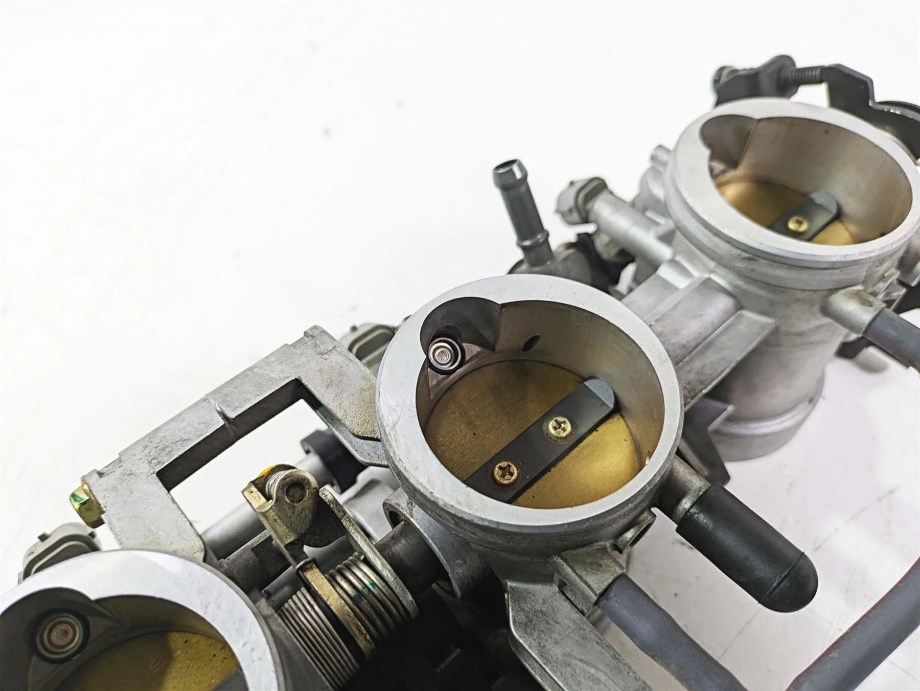 2005 Kawasaki ZX12R Ninja Keihin Throttle Body Fuel Injection 16163-0043 - Image 8