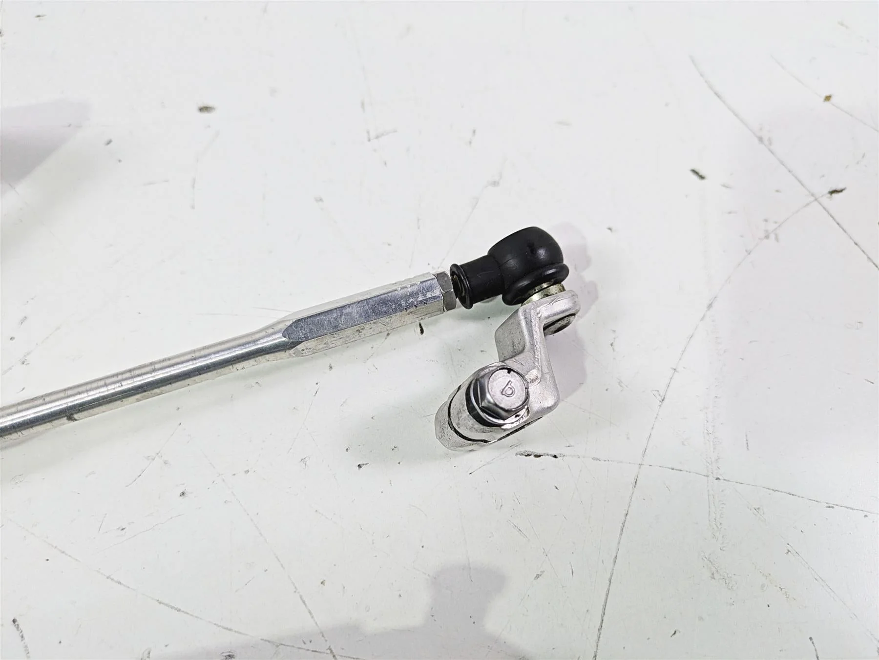 2005 Kawasaki ZX12R Ninja Left Front Footpeg & Shifter 34028-1428 13242-1363 - Image 11