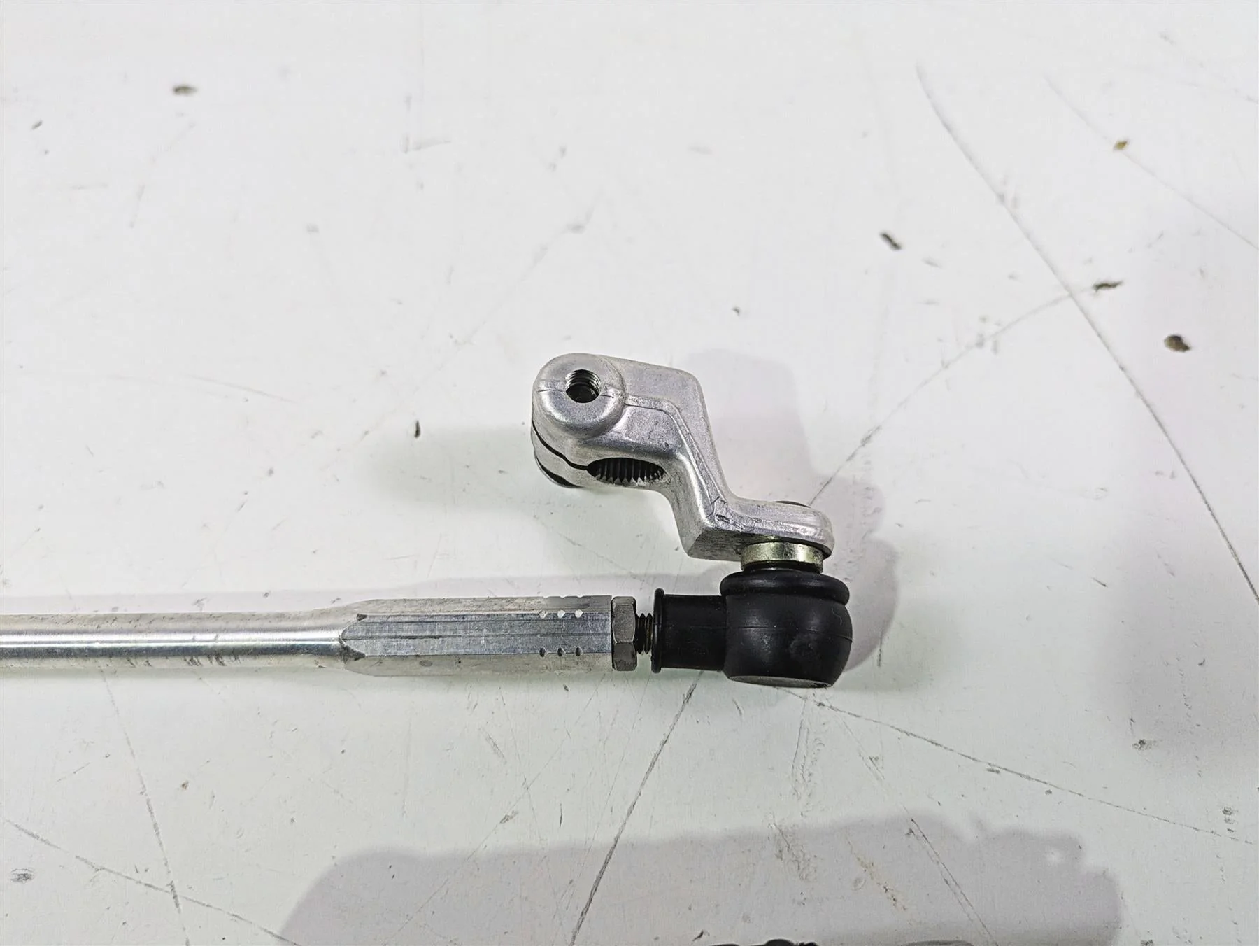 2005 Kawasaki ZX12R Ninja Left Front Footpeg & Shifter 34028-1428 13242-1363 - Image 6