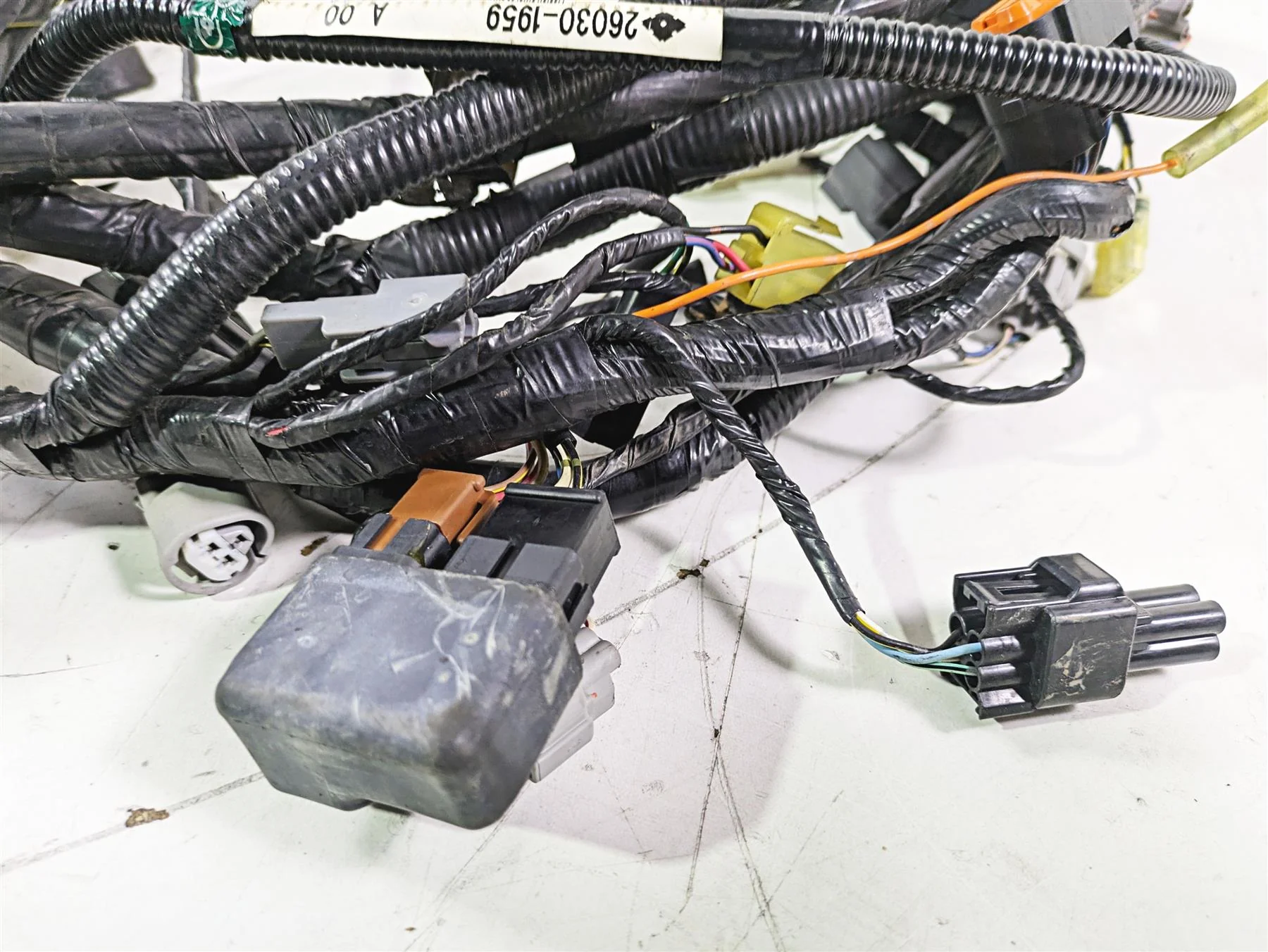2005 Kawasaki ZX12R Ninja Main Wiring Harness Loom Set - No Cuts 26030-1959 - Image 10