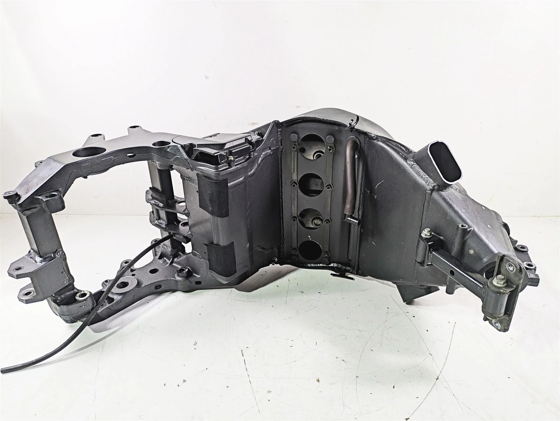2005 Kawasaki ZX12R Ninja Straight Main Frame Chassis With Clear Texas Title 32160-1774-8F - Image 11