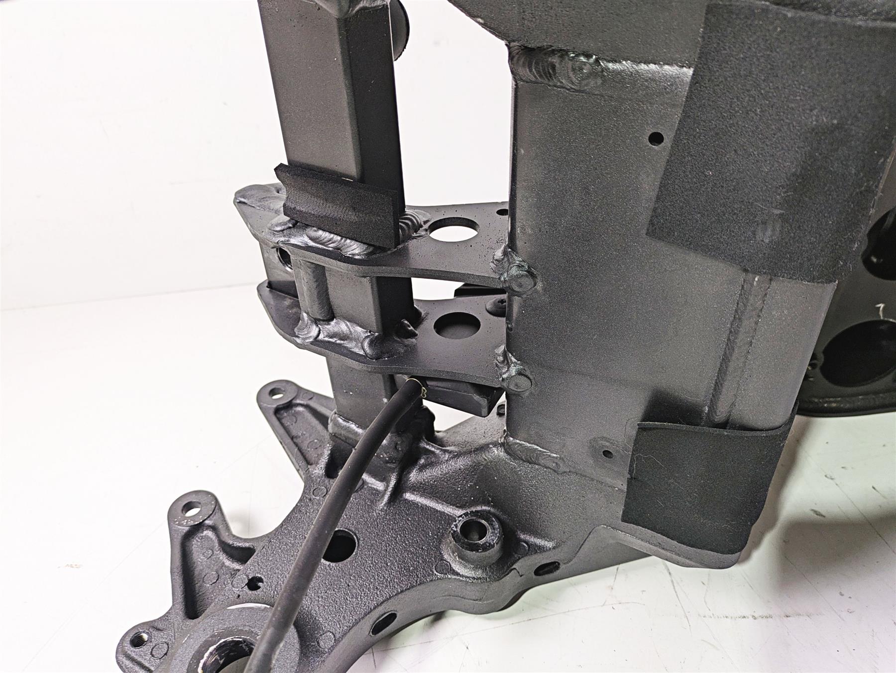 2005 Kawasaki ZX12R Ninja Straight Main Frame Chassis With Clear Texas Title 32160-1774-8F - Image 12