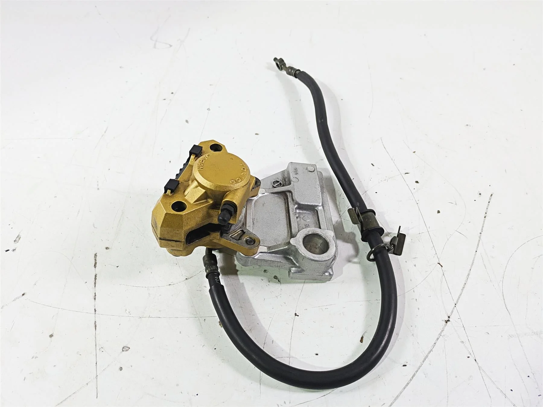 2005 Kawasaki ZX12R Ninja Tokico Rear Brake Caliper & Bracket Set 43080-5069-483 - Image 4