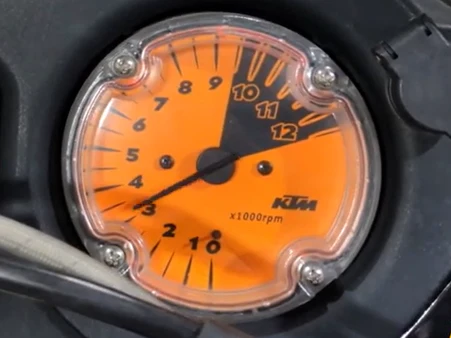 2005 KTM 950 LC8 Adventure Clean Tachometer Tacho Meter Gauge -Video 60014075000 - Image 2