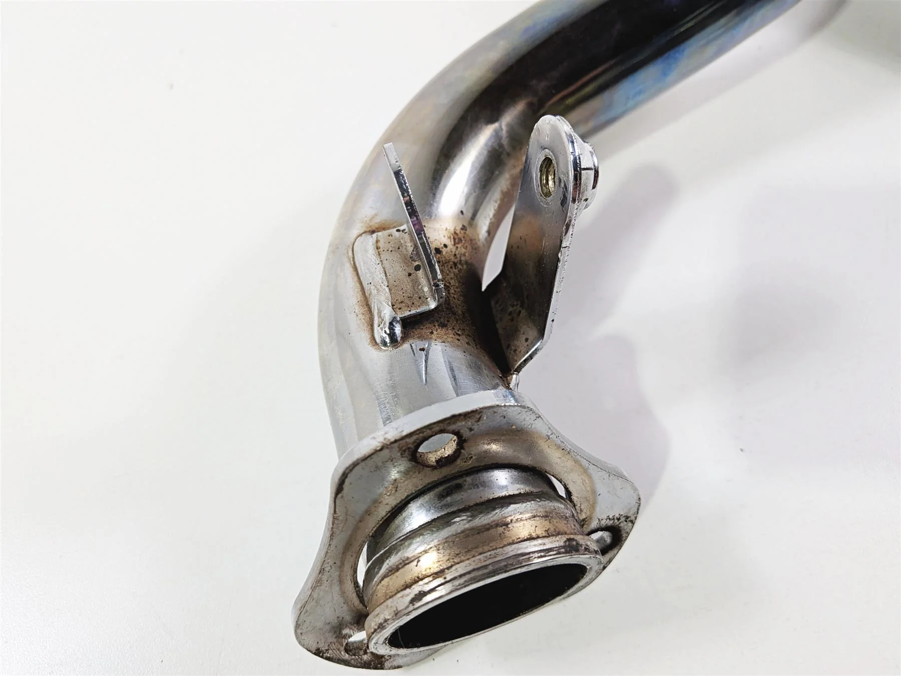 2005 KTM 950 LC8 Adventure Exhaust Y - Mid Pipe Connecter Connection 60005048000 - Image 11