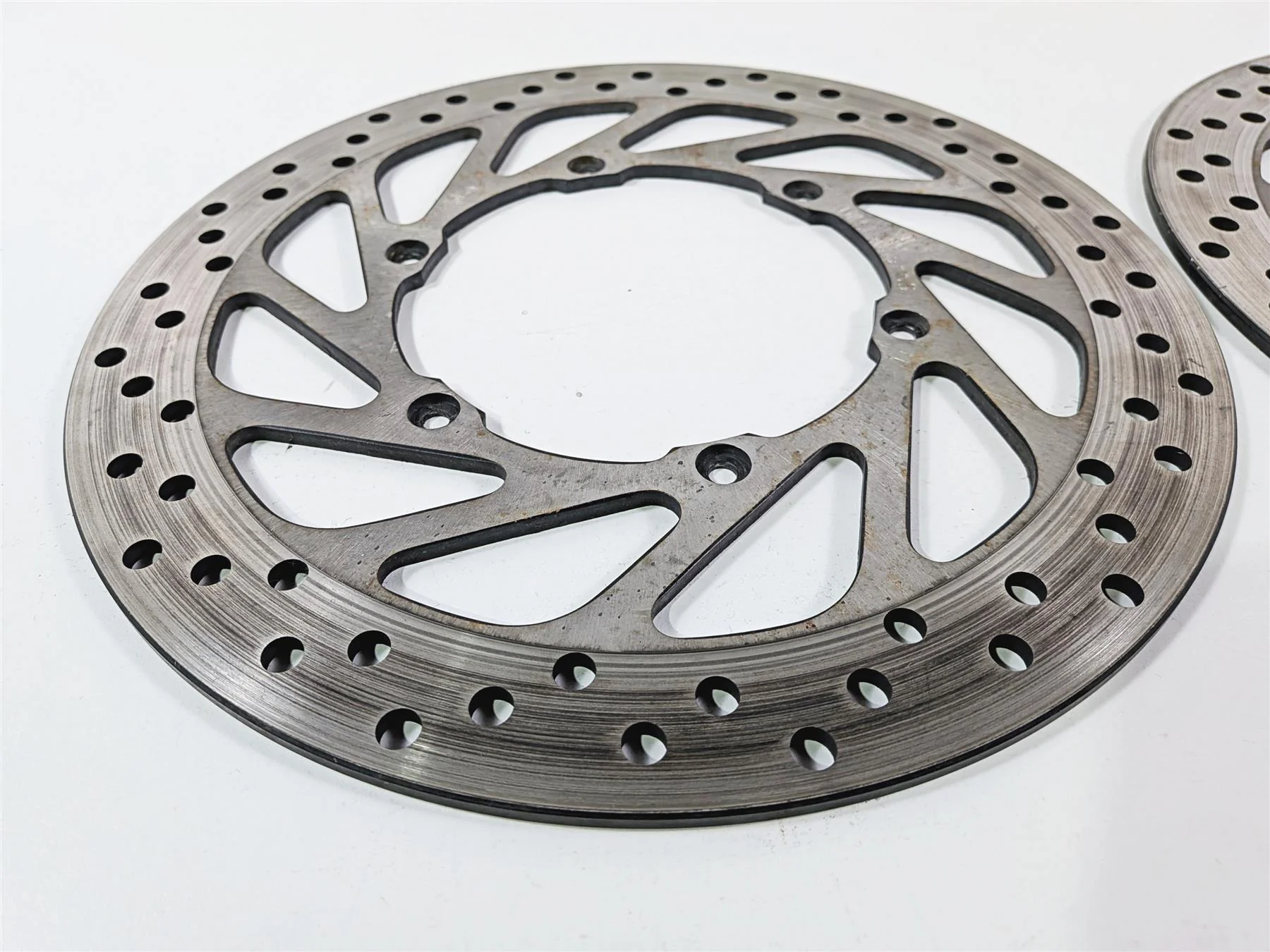 2005 KTM 950 LC8 Adventure Front Brake Disc Rotors 4.9mm 60009060000 60009065000 - Image 9