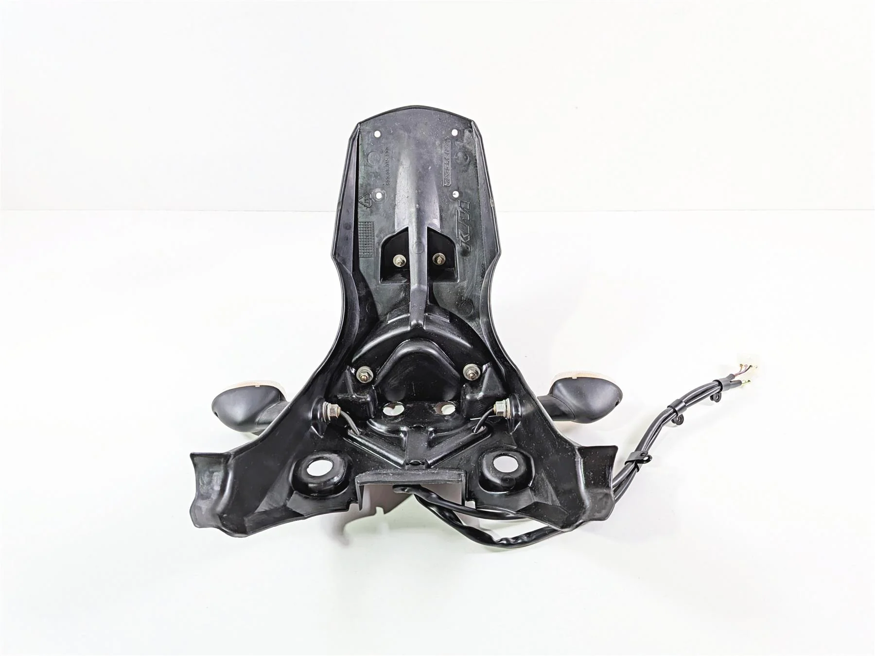 2005 KTM 950 LC8 Adventure Rear Oem Plate Holder Carrier & Blinker 60008015000 - Image 6