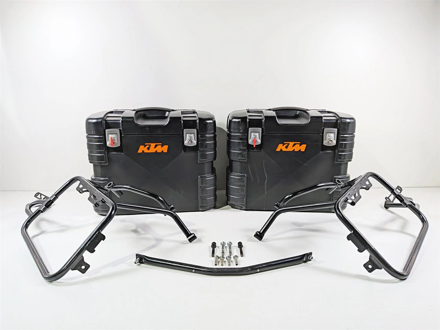 2005 KTM 950 LC8 Adventure Saddlebags Luggage Bag & Pannier Rack Set - Image 3
