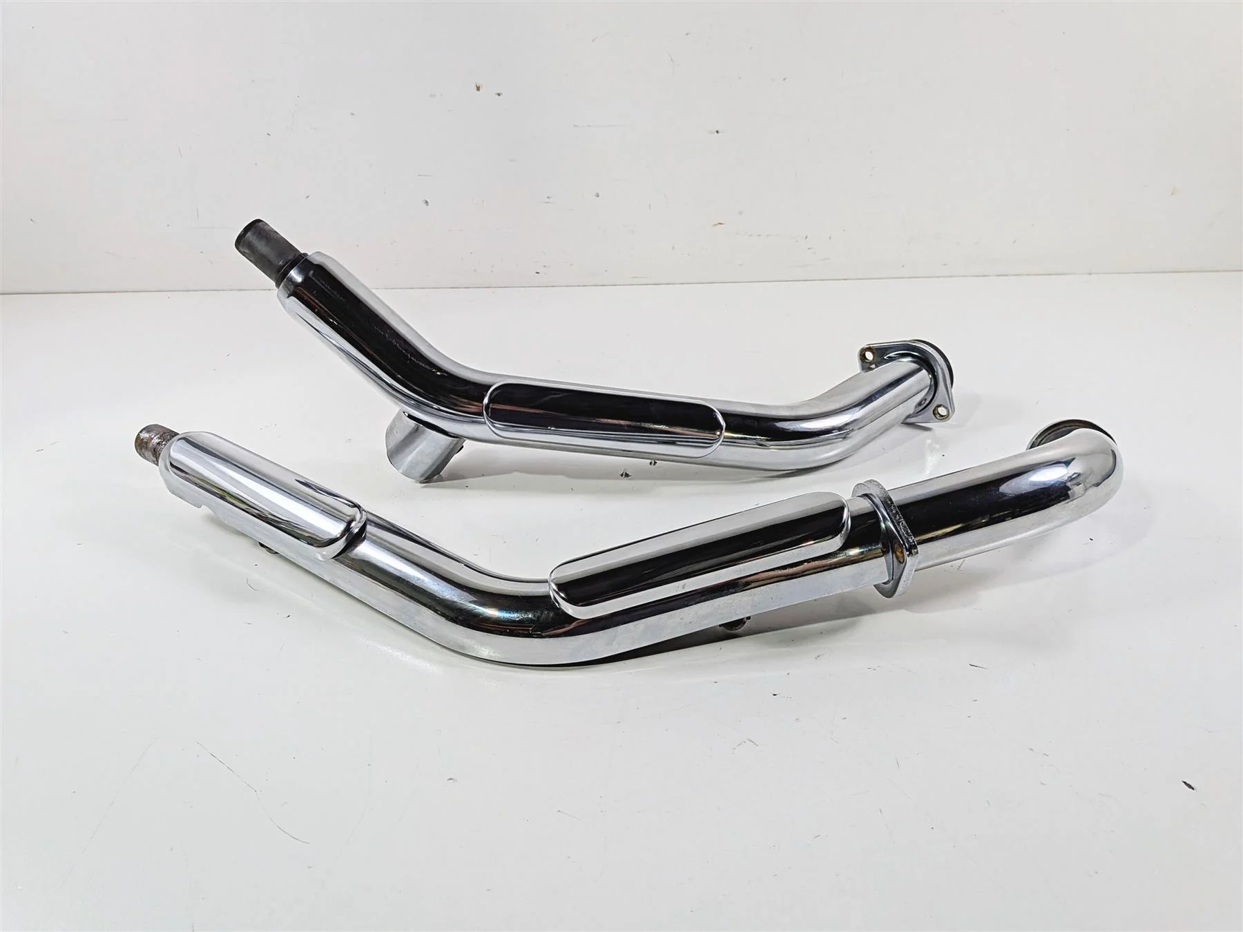2005 Suzuki VZ800 M50 Boulevard Exhaust Header Pipe Set 14150-41F02 14160-41F02 - Image 2