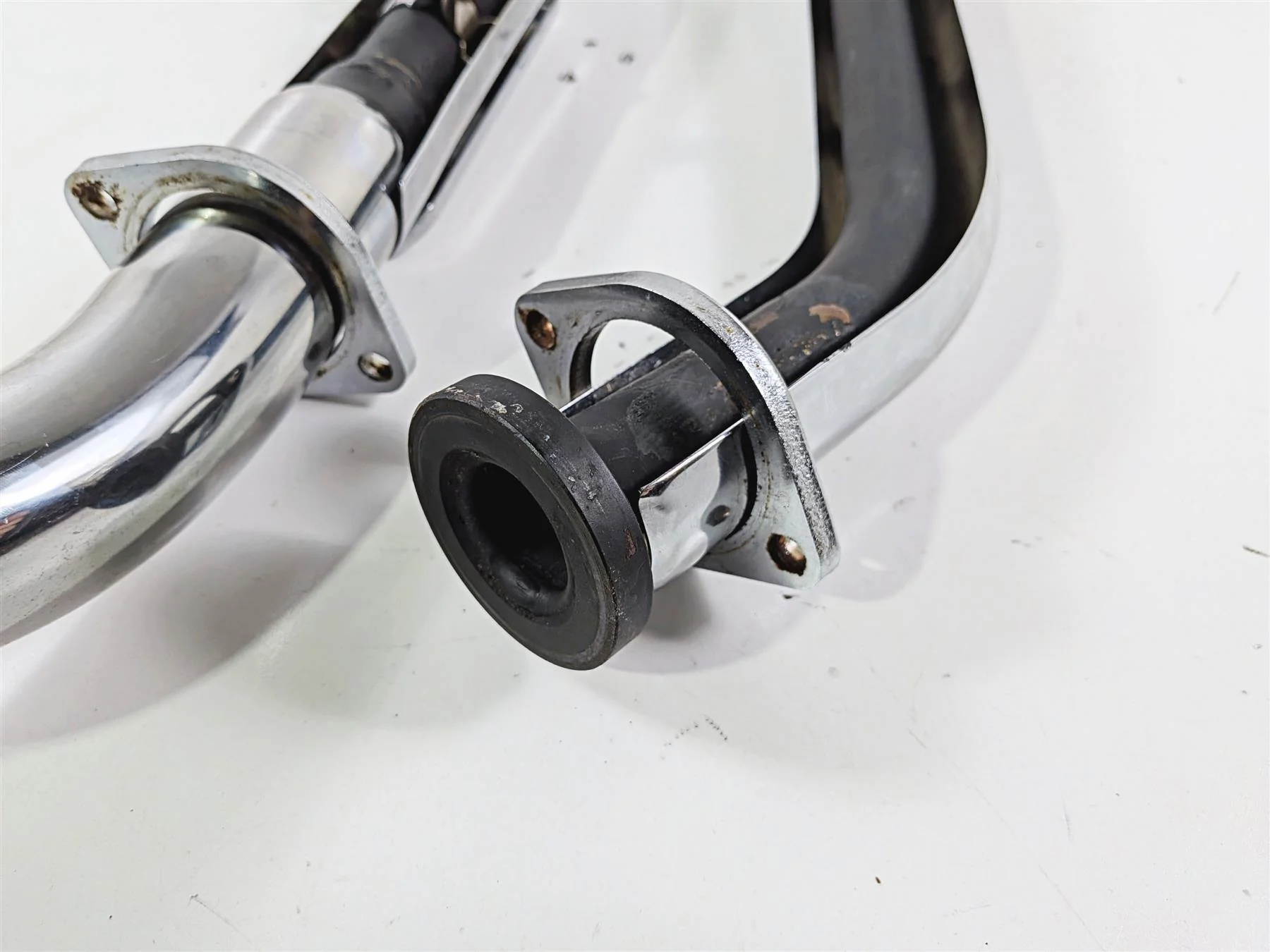 2005 Suzuki VZ800 M50 Boulevard Exhaust Header Pipe Set 14150-41F02 14160-41F02 - Image 7