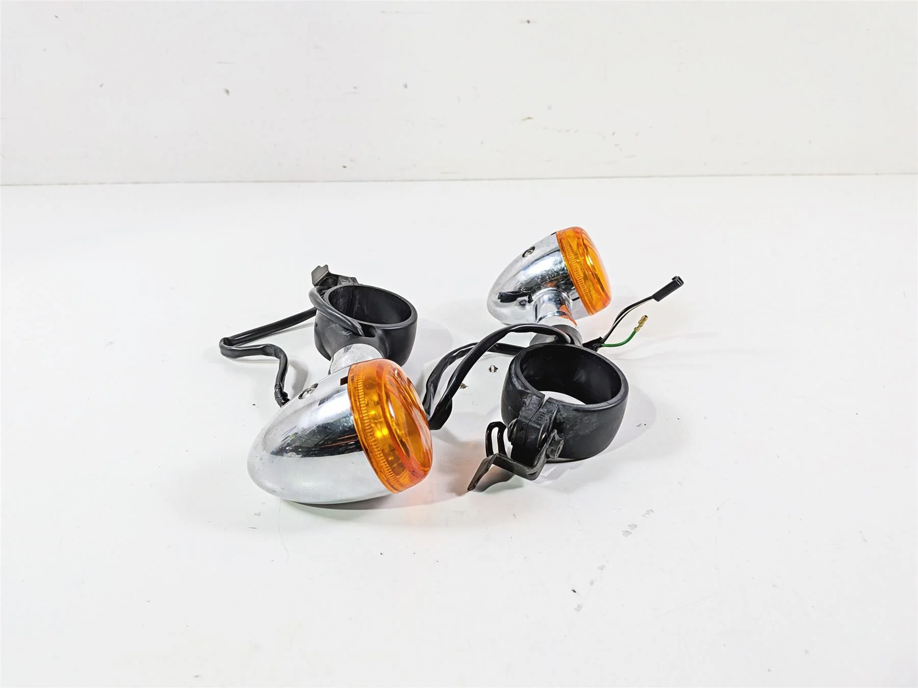 2005 Suzuki VZ800 M50 Boulevard Front Blinker Turn Signal Set - Read 35601-48E60 - Image 3