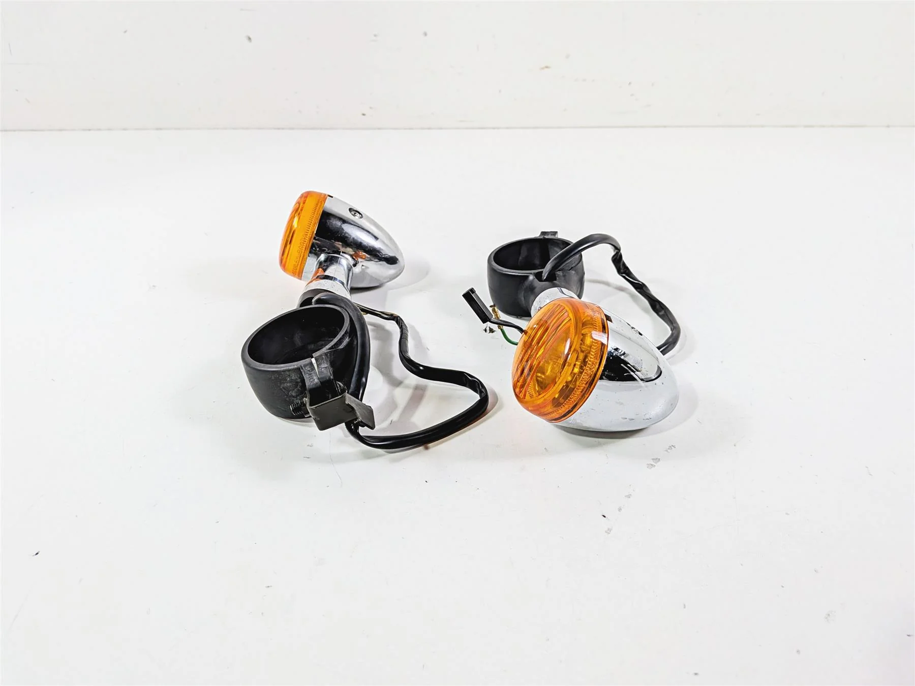 2005 Suzuki VZ800 M50 Boulevard Front Blinker Turn Signal Set - Read 35601-48E60 - Image 5