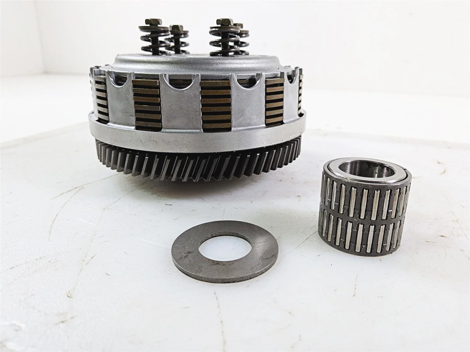 2005 Suzuki VZ800 M50 Boulevard Pressure Plate Friction Disc Clutch 21200-38840 - Image 5
