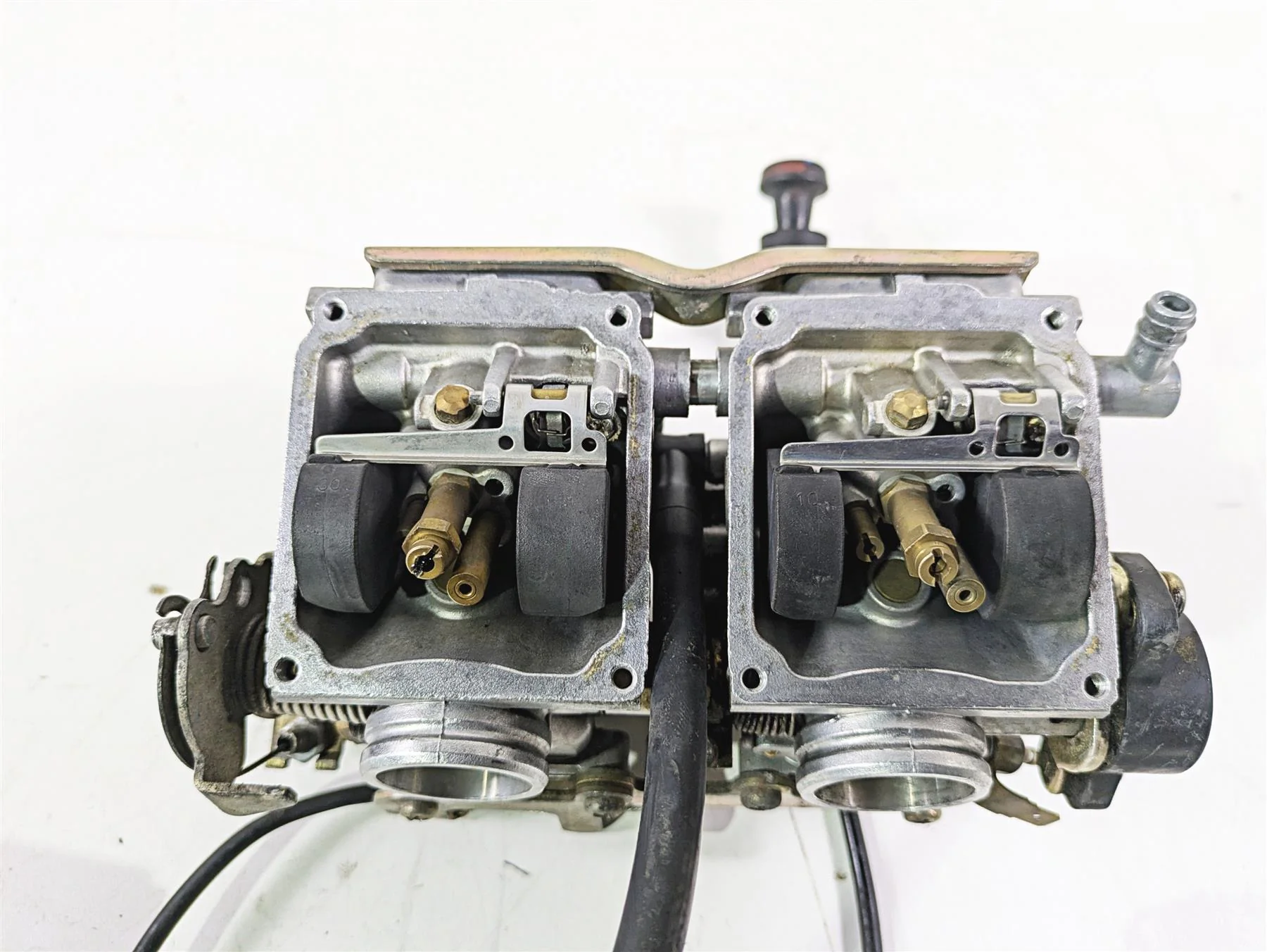 2005 Yamaha XVS650 V-Star Mikuni Clean Carburetor Carb Set 5BN-14900-40-00 - Image 4