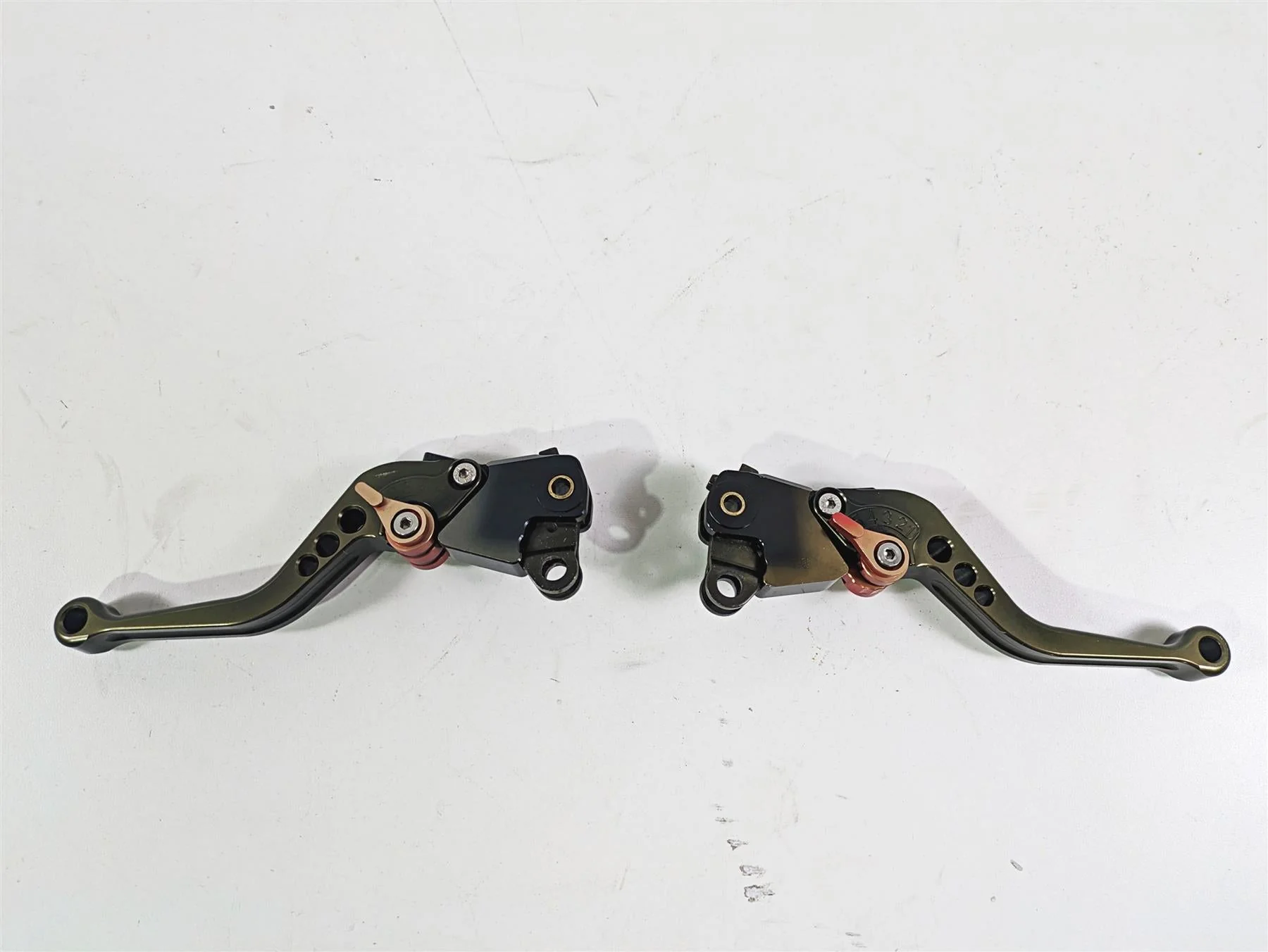 2006 BMW R1200GS K255 Adv Adjustable Brake Clutch Lever Set B-2