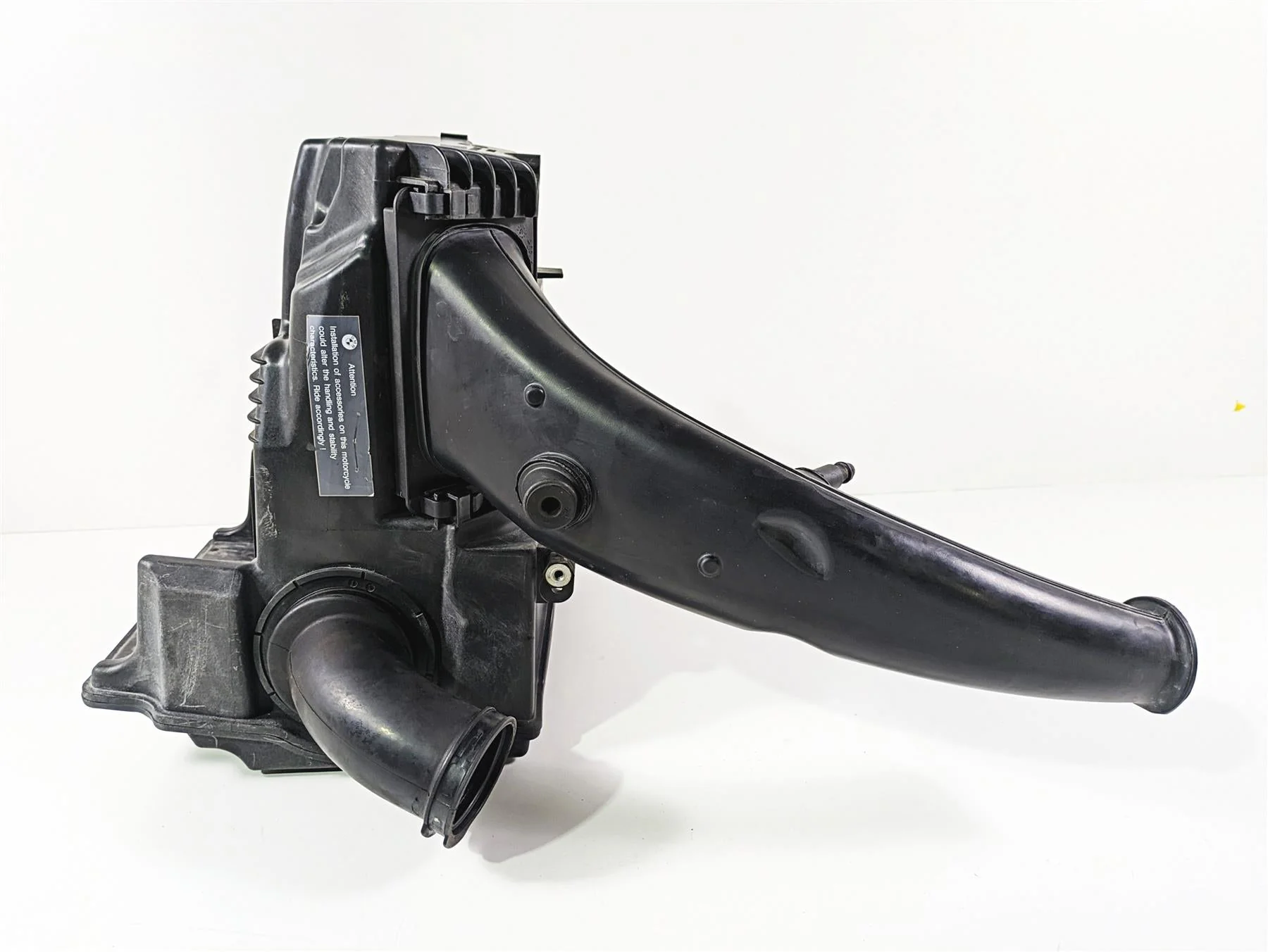 2006 BMW R1200GS K255 Adv Air Box Filter + Tubes & Front Air Ram 13717672506 - Image 4