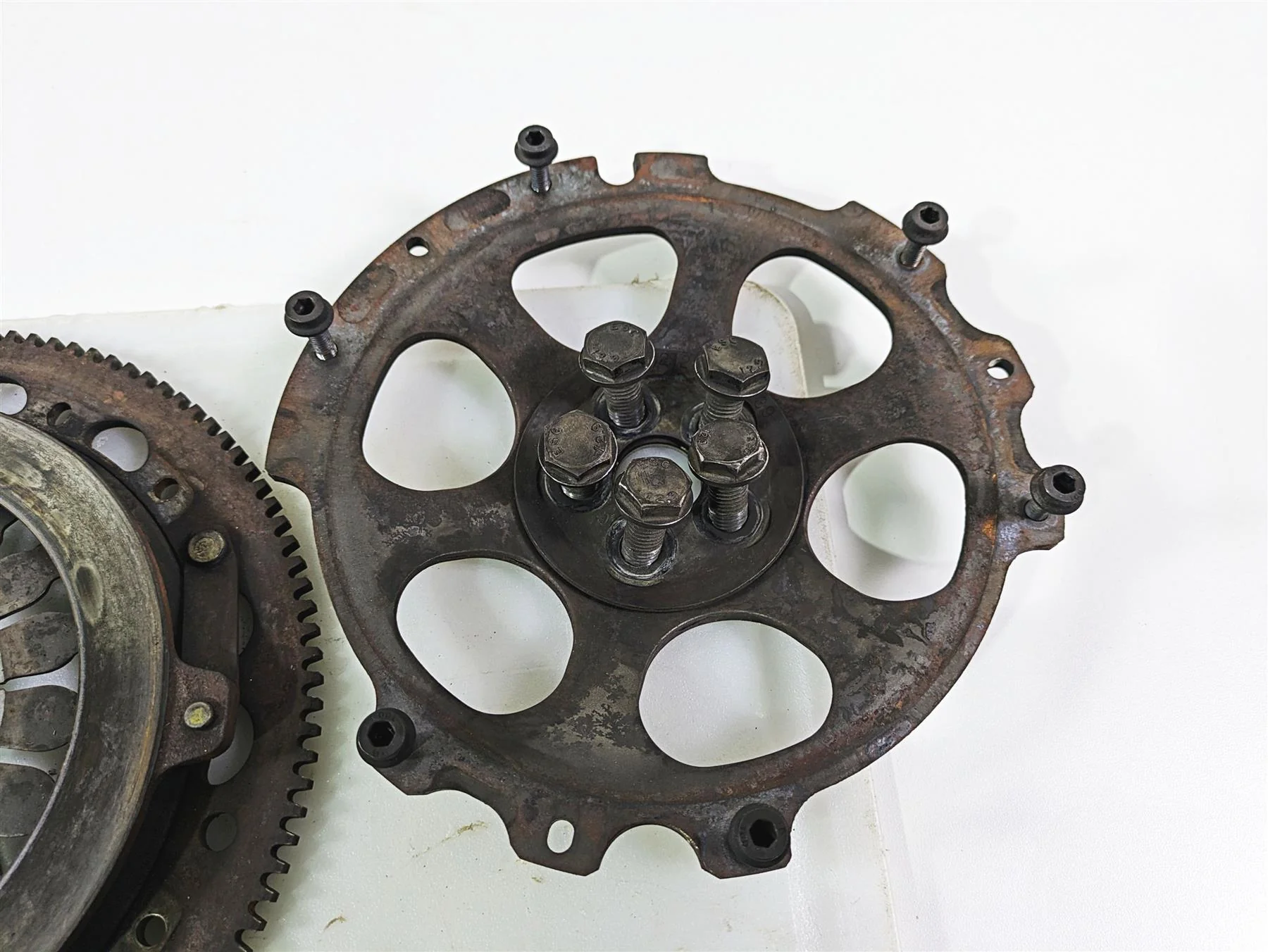 2006 BMW R1200GS K255 Adv Clutch Friction Pressure Plate Set 21217697737 - Image 5