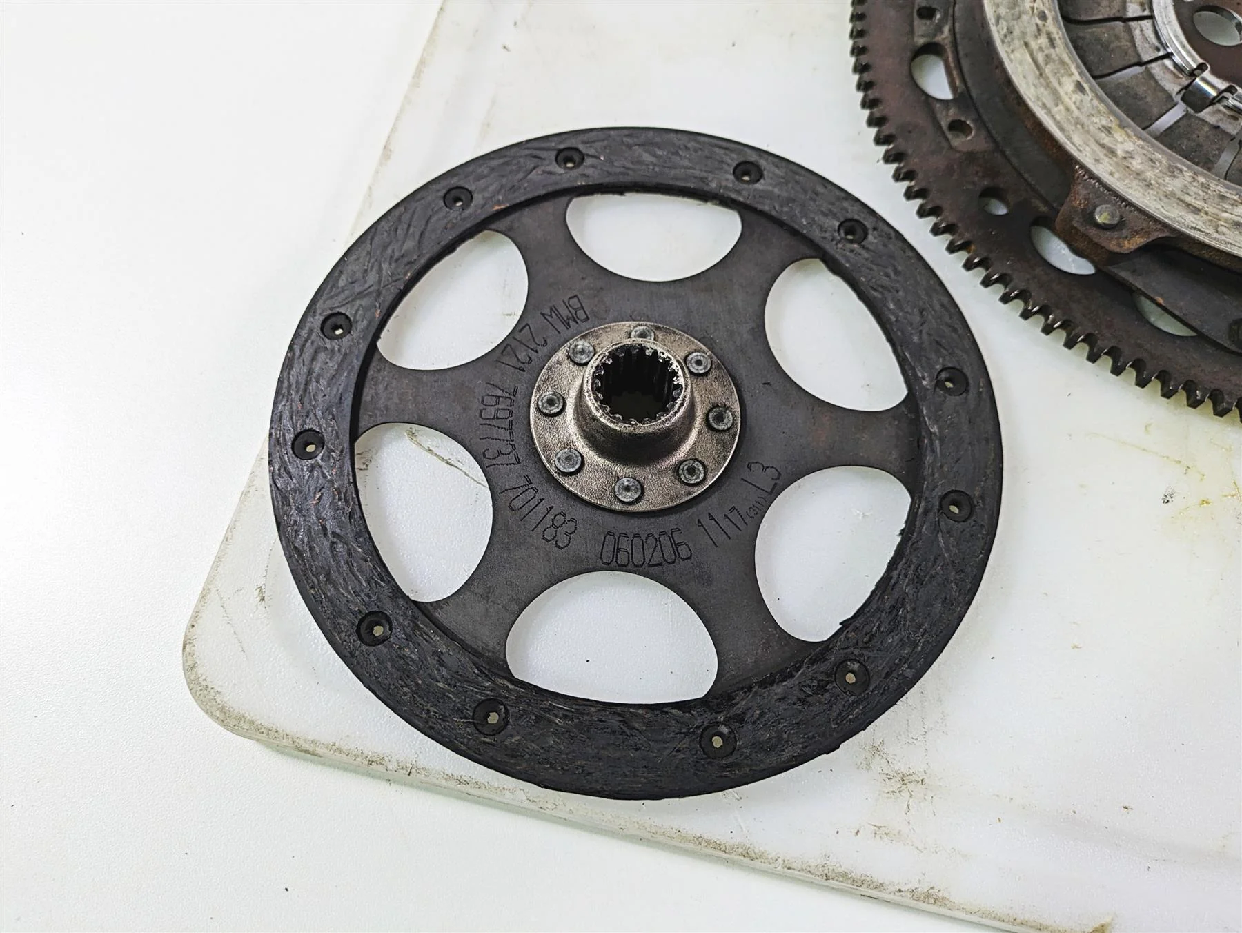 2006 BMW R1200GS K255 Adv Clutch Friction Pressure Plate Set 21217697737 - Image 8