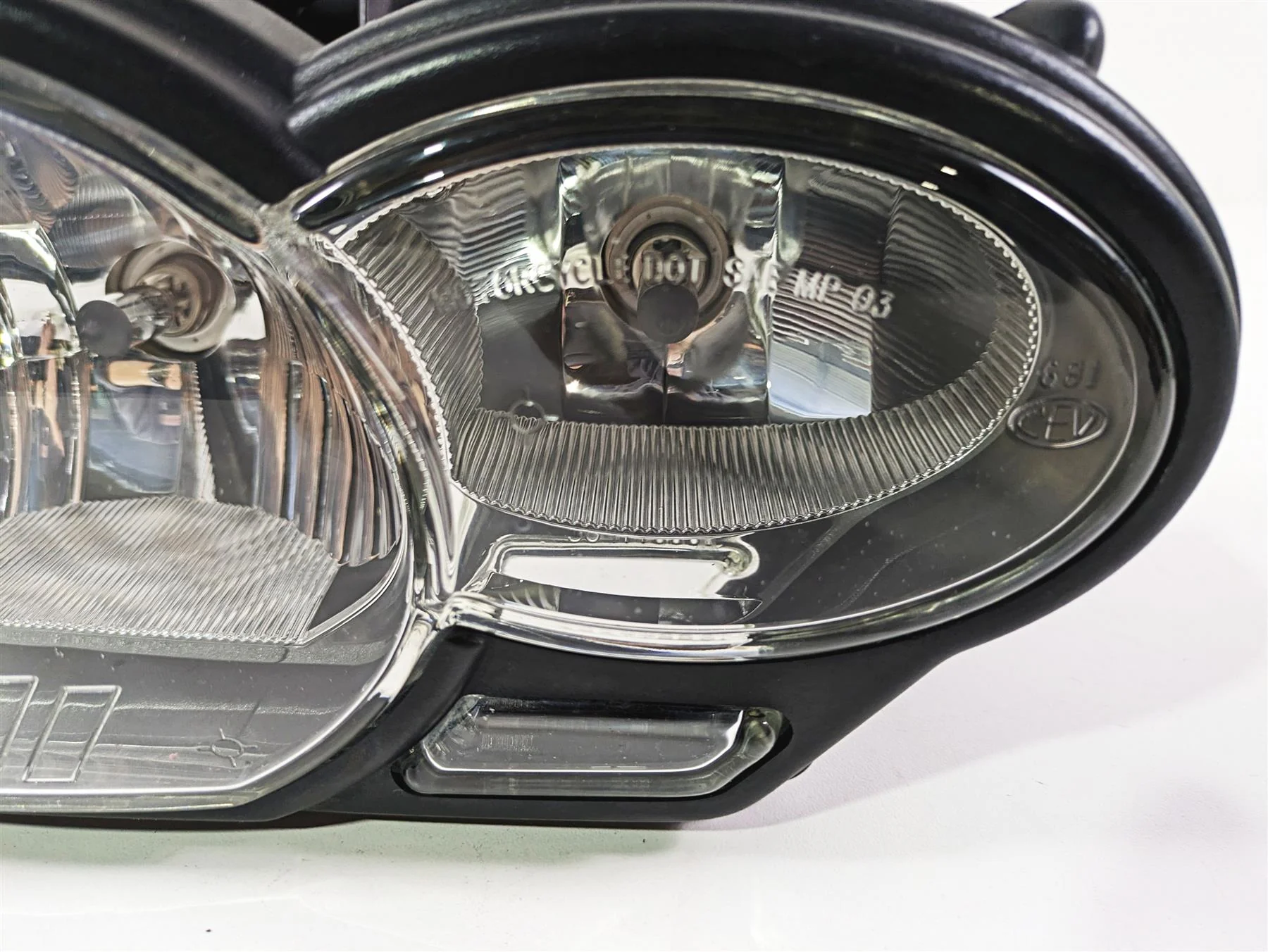 2006 BMW R1200GS K255 Adv Headlight Head Light Lamp Lens 63127682708 - Image 7