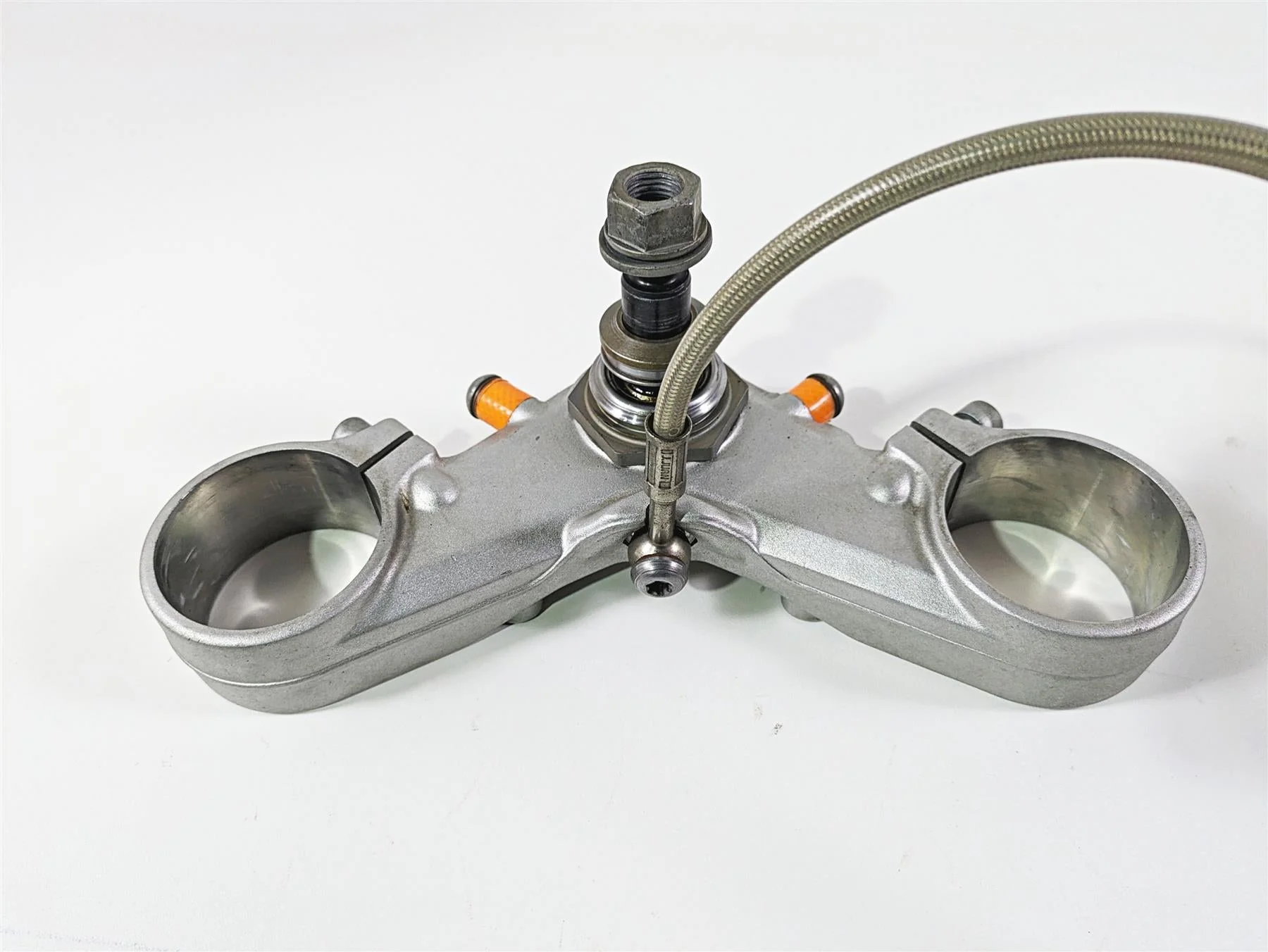 2006 BMW R1200GS K255 Adv Lower Triple Tree Steering Clamp 31427664956 - Image 6