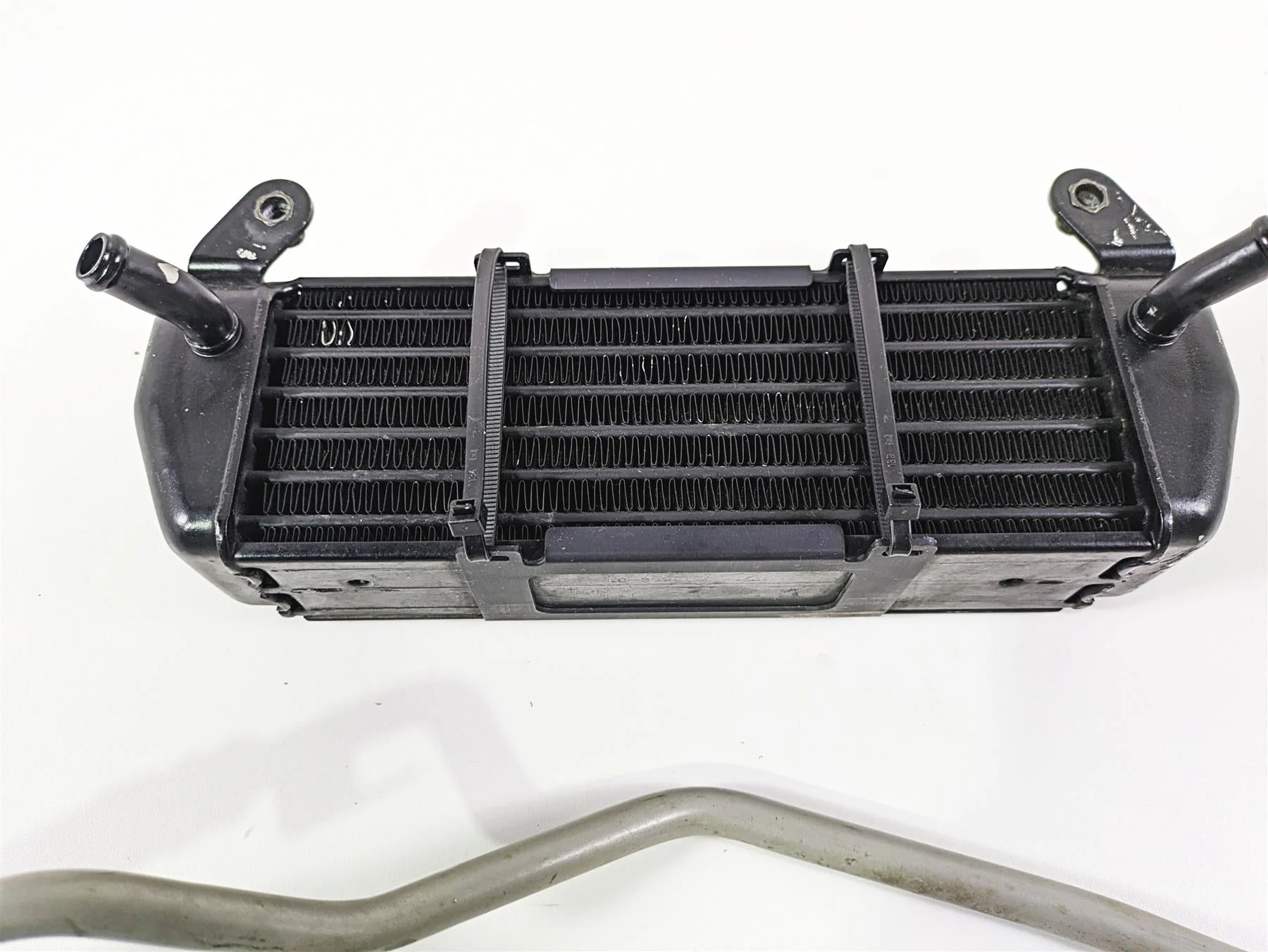 2006 BMW R1200GS K255 Adv Oil Cooler & Lines Hoses Set 17217703608 - Image 4