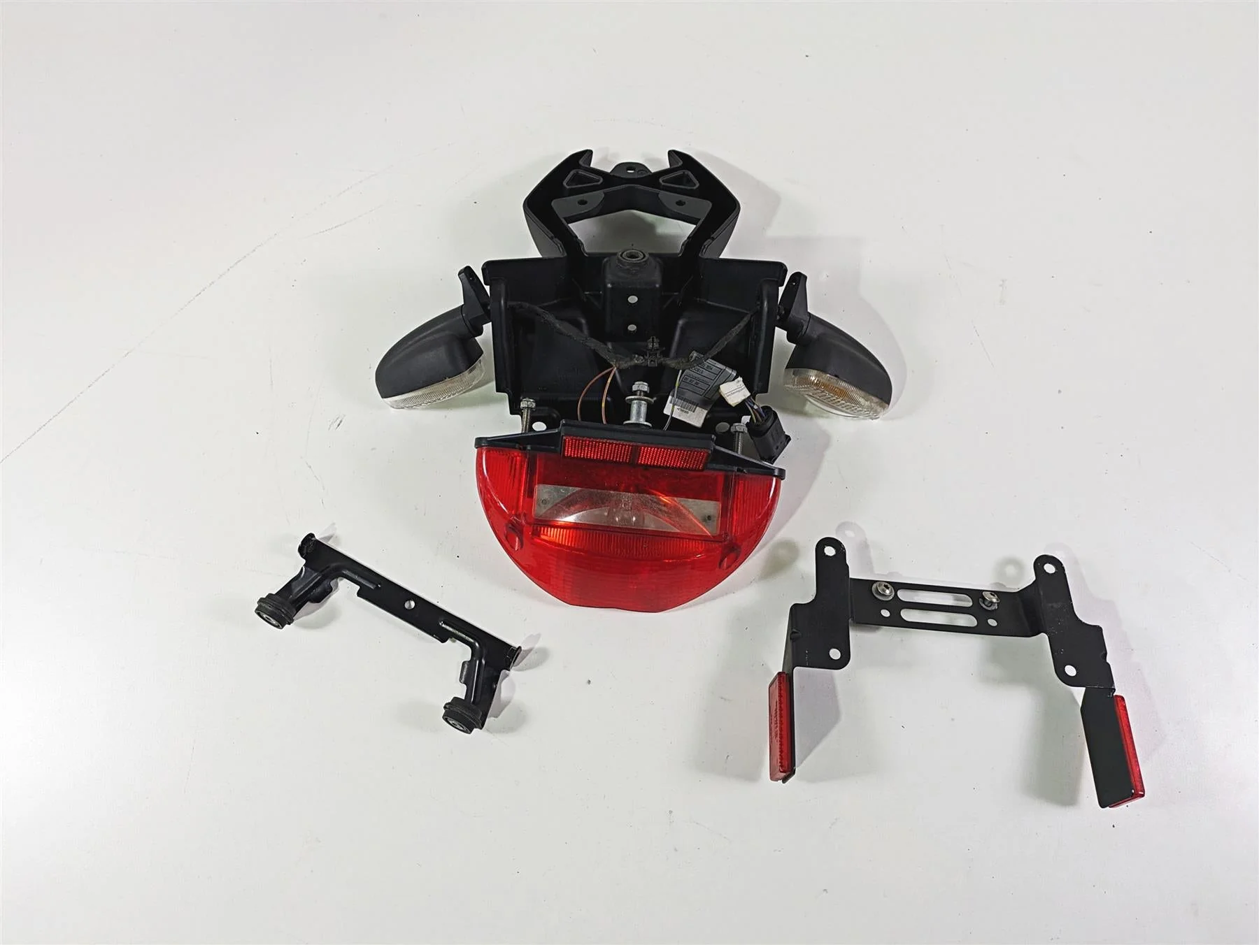 2006 BMW R1200GS K255 Adv Plate Holder Taillight Blinker Set 46627667683 - Image 4