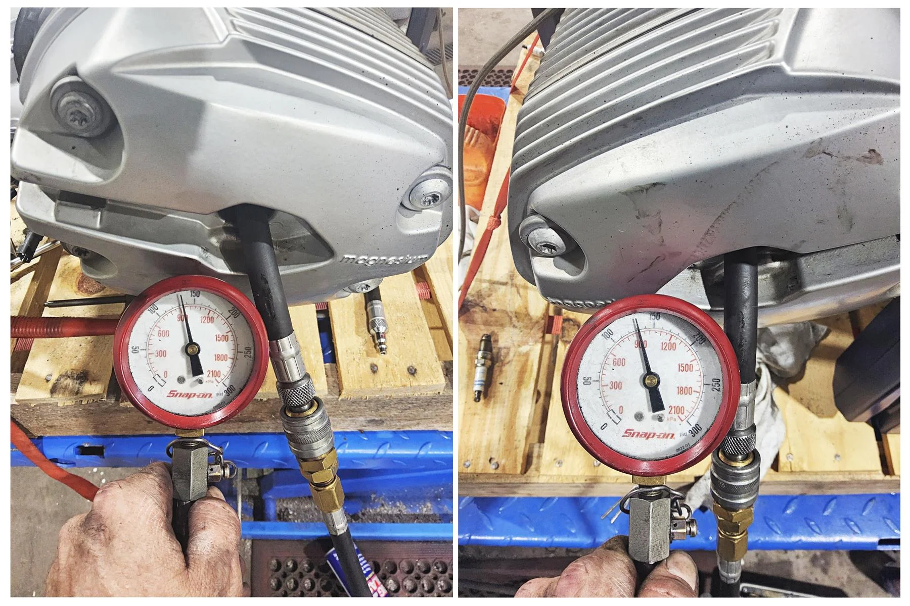 2006 BMW R1200GS K255 Adv Running Engine Motor 46k - Video - Read 11007702961 - Image 2