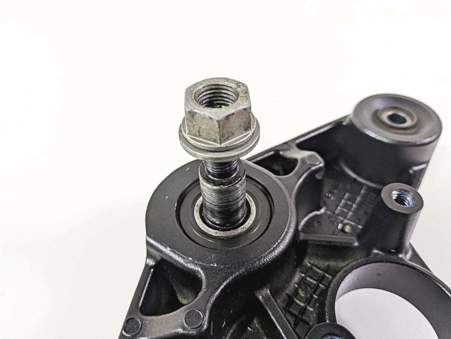 2006 BMW R1200GS K255 Adv Upper Triple Tree Steering Clamp 31427718170 - Image 12