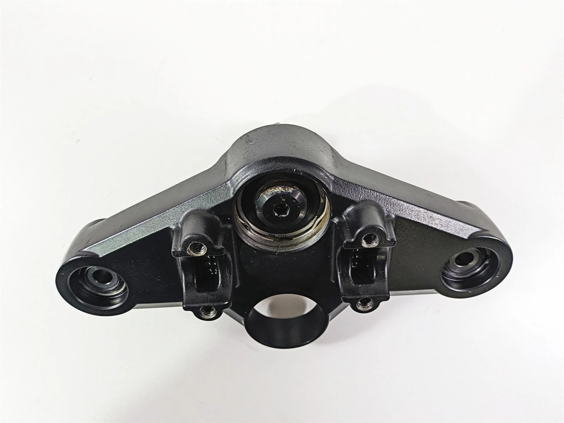 2006 BMW R1200GS K255 Adv Upper Triple Tree Steering Clamp 31427718170 - Image 5