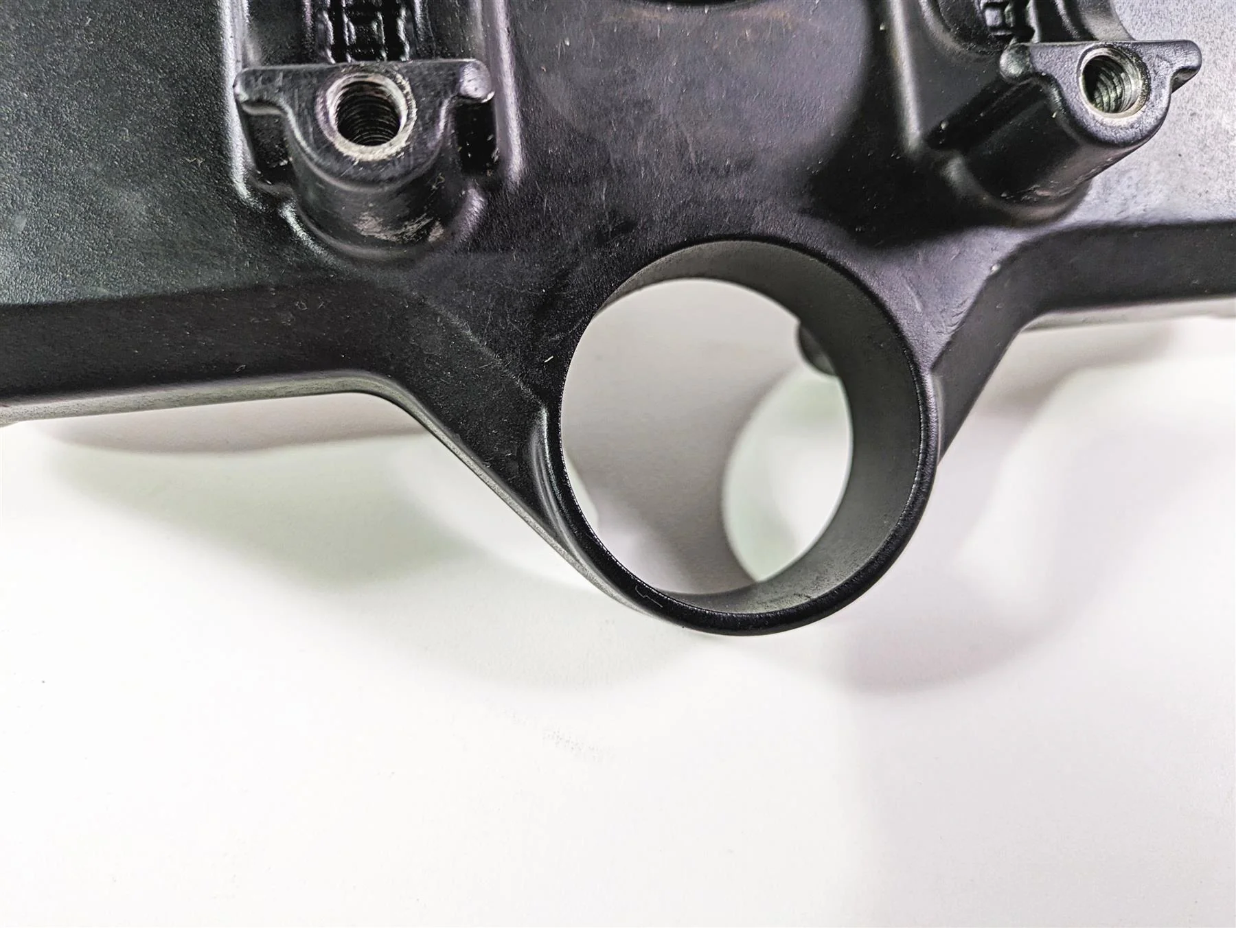 2006 BMW R1200GS K255 Adv Upper Triple Tree Steering Clamp 31427718170 - Image 7