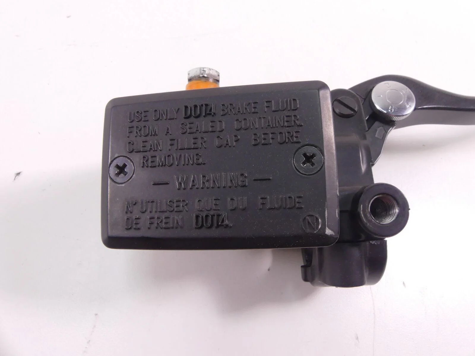 2006 Buell XB12SCG Lightning Front Brake Master Cylinder 1/2" N0200.02A8 - Image 5