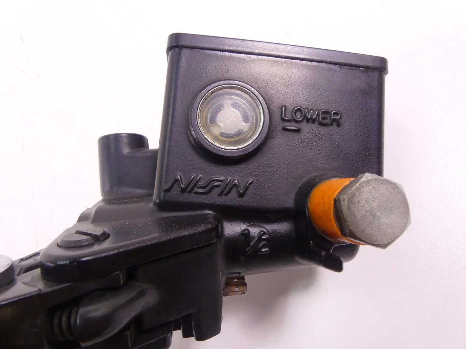 2006 Buell XB12SCG Lightning Front Brake Master Cylinder 1/2" N0200.02A8 - Image 9