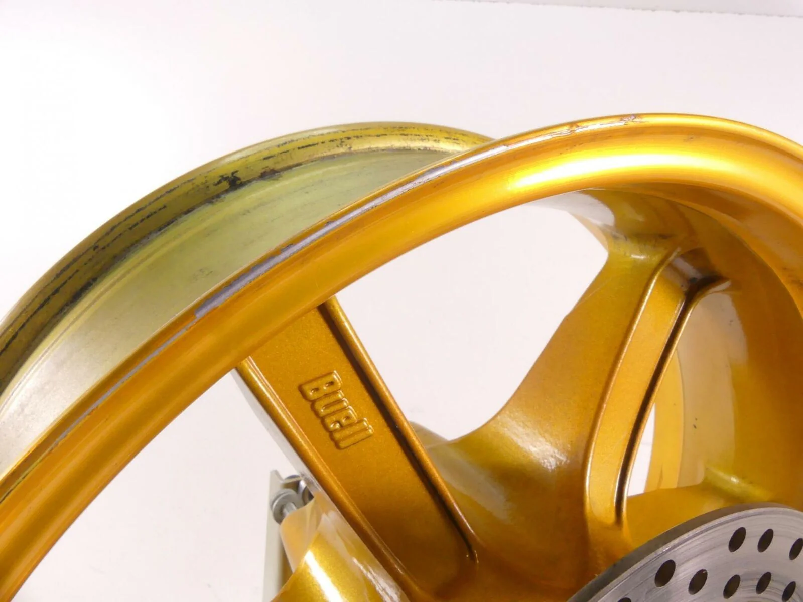 2006 Buell XB12SCG Lightning Straight Rear Wheel Wim 17x5.5 G0309.02A8 - Image 6